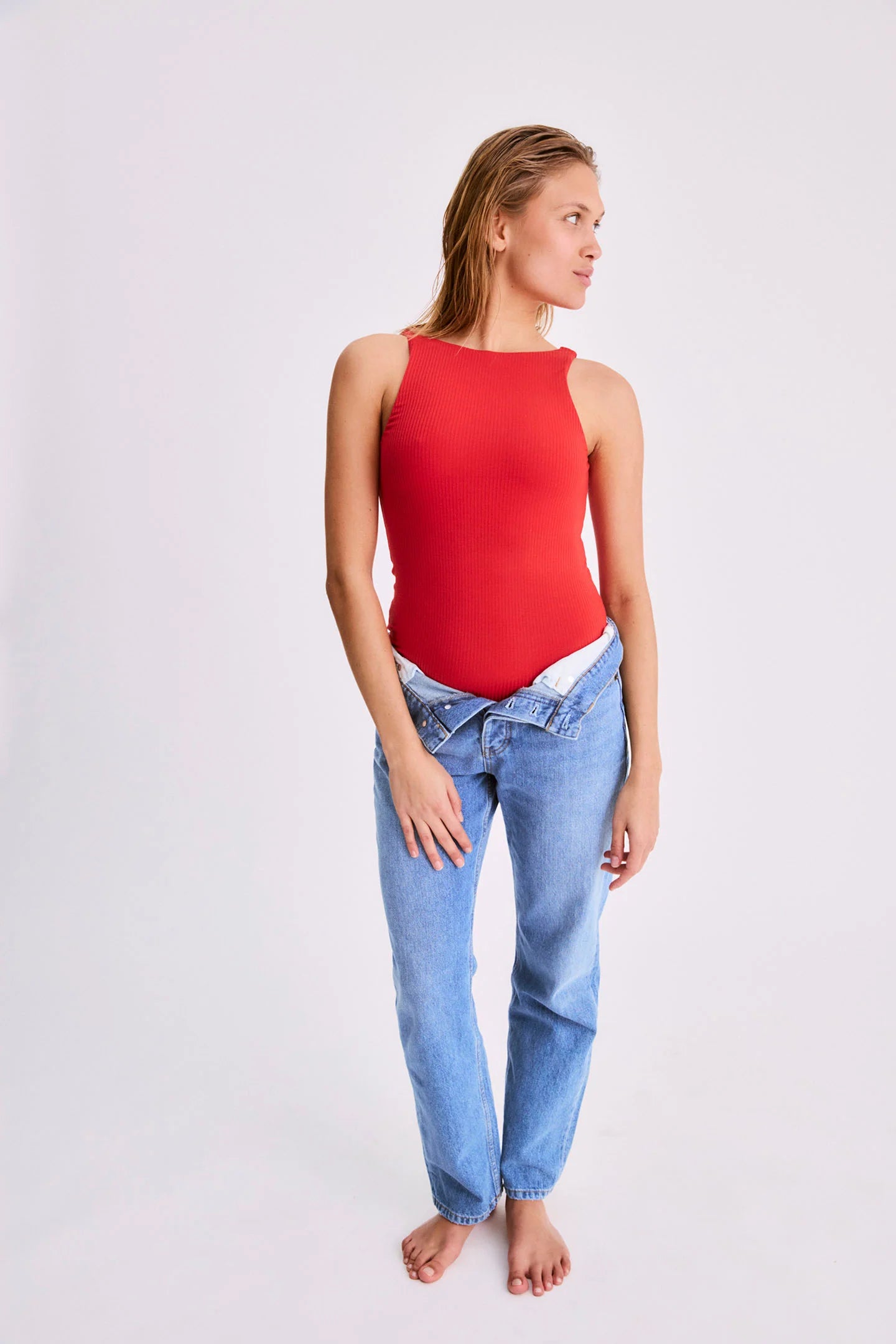 Reversible top Iséa Red
