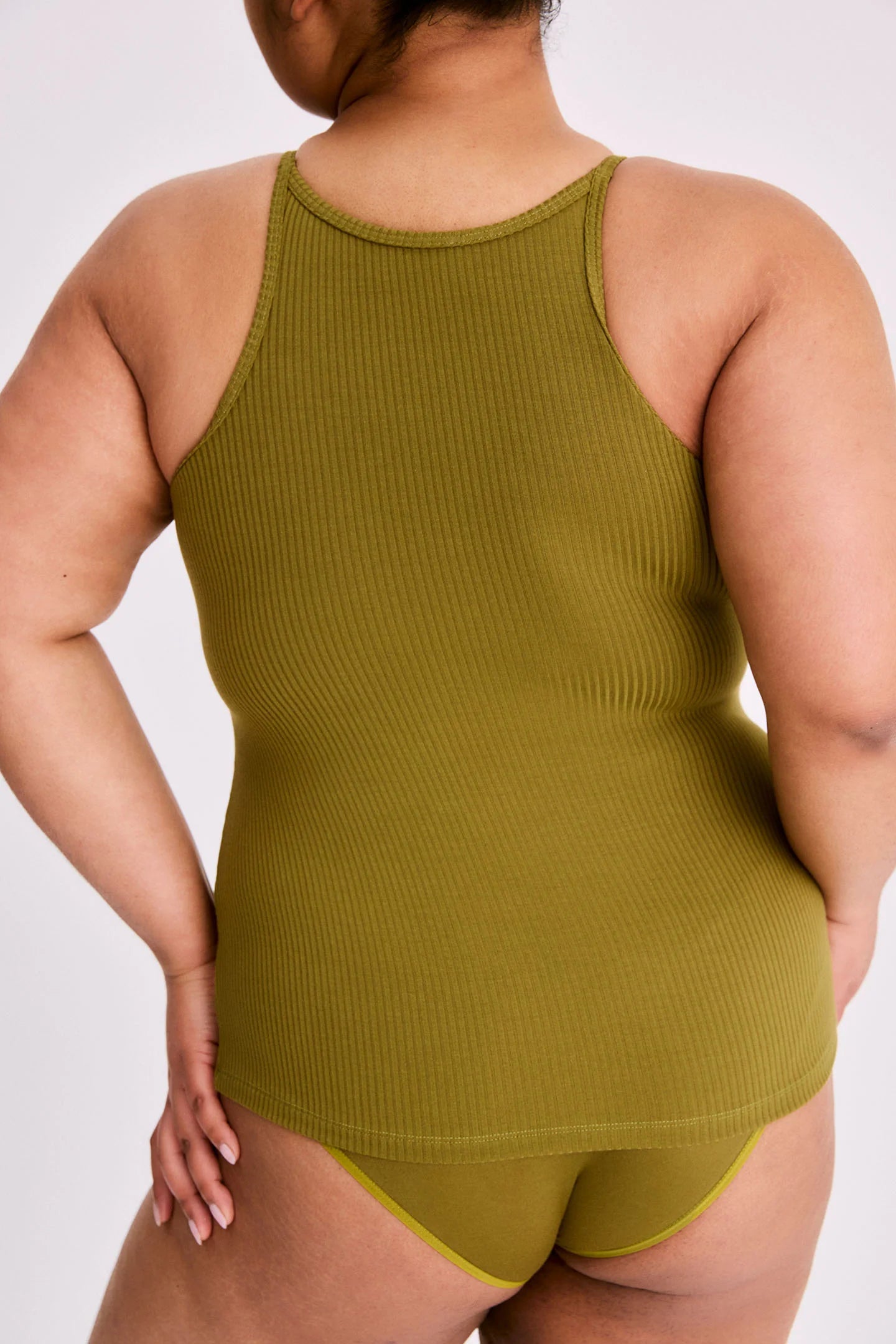 Top Marcelle olive