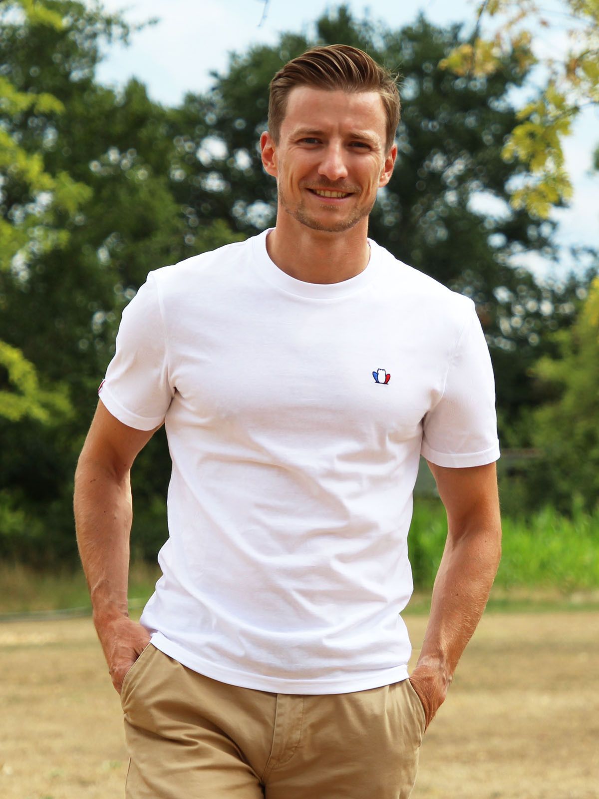 T-Shirt Homme L'Authentique Blanc
