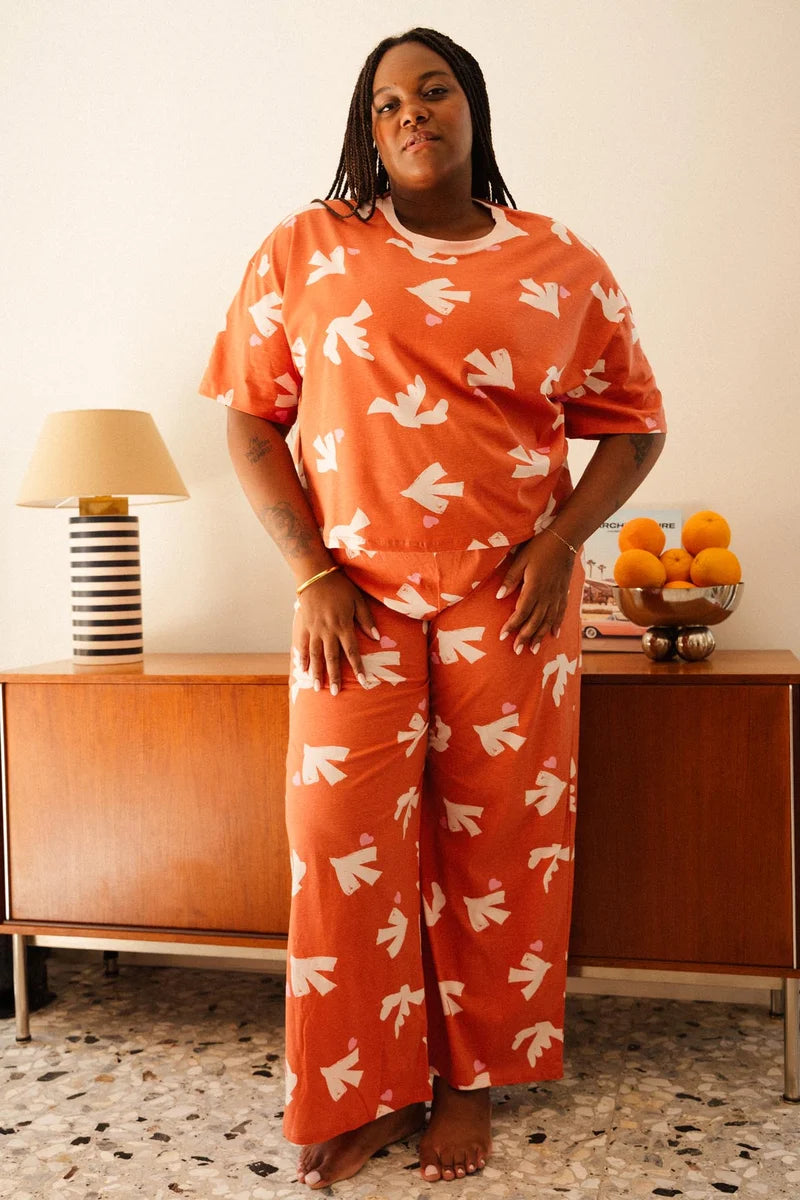 Pyjama Love Bird Pink