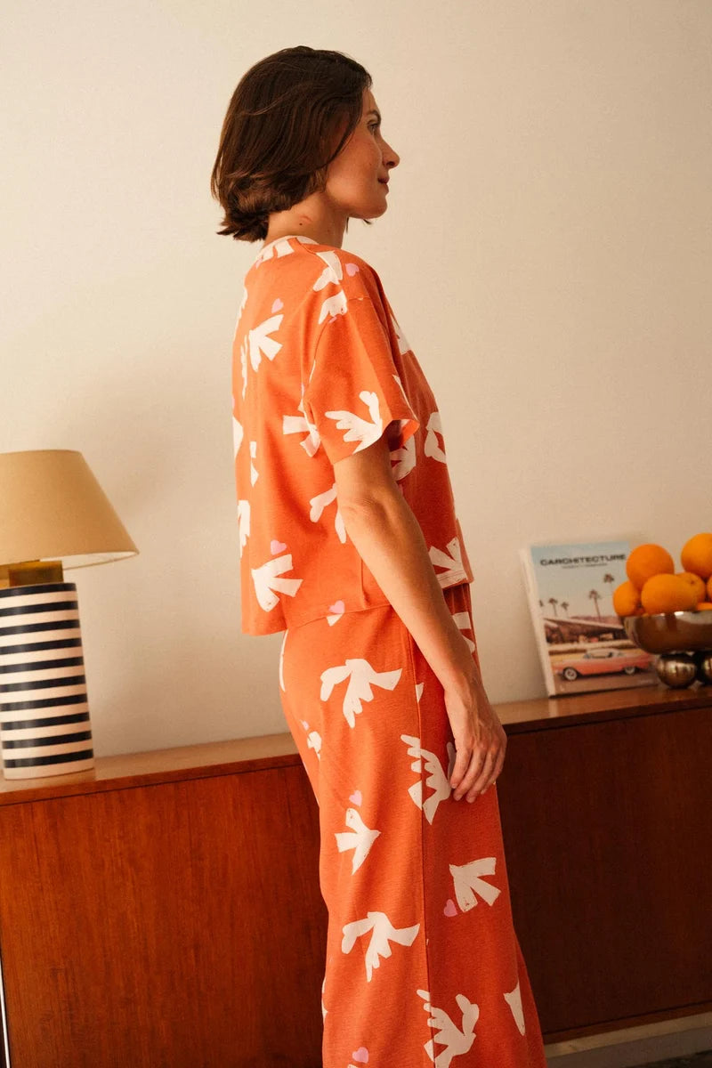 Pyjama Love Bird Pink