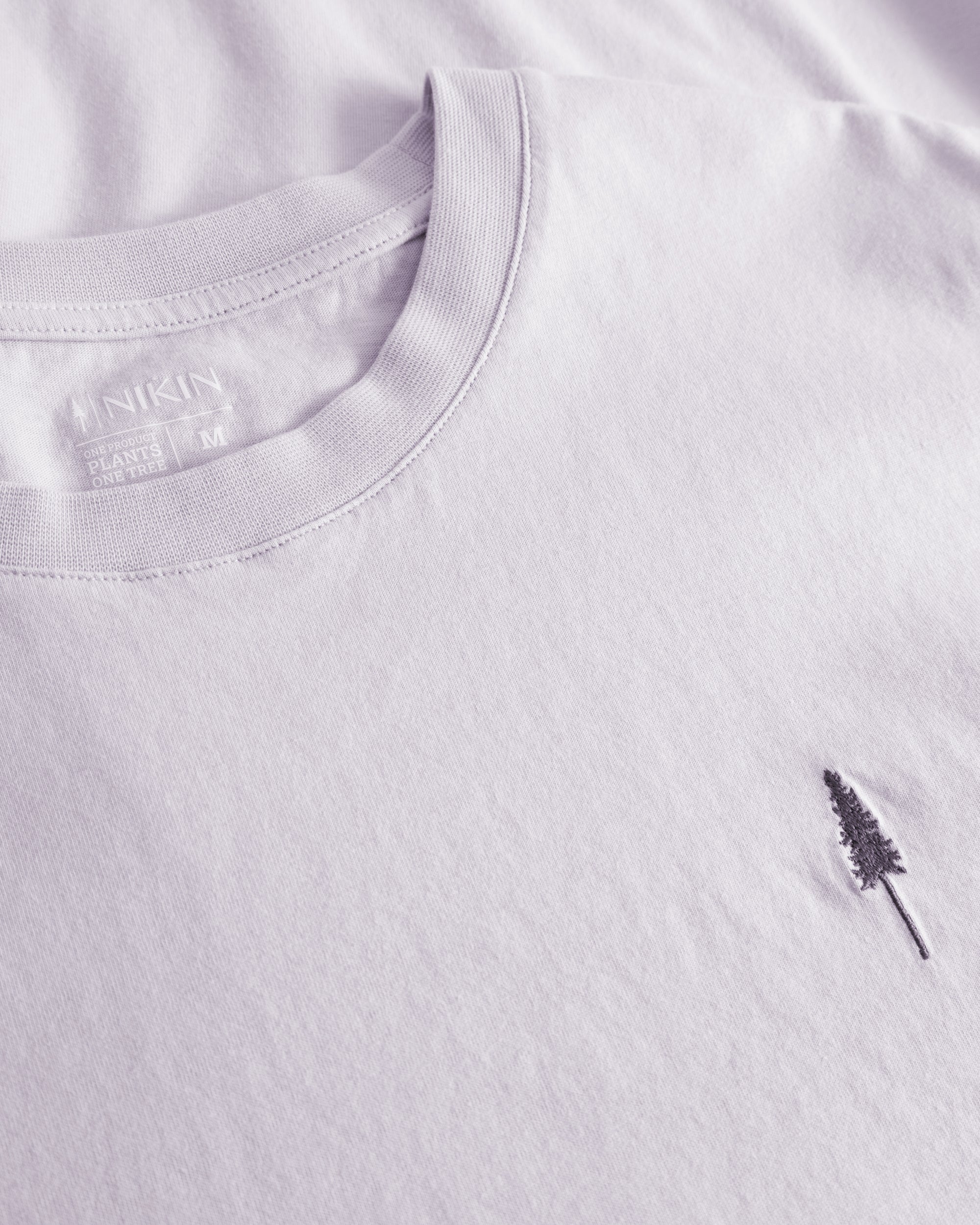 T-Shirt homme en coton bio Treeshirt Lilac