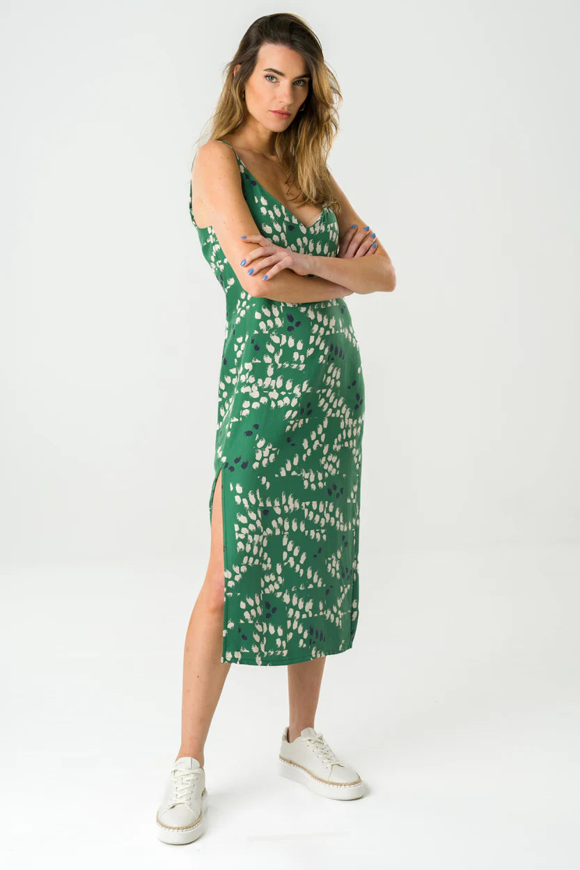 Jade Green long dress