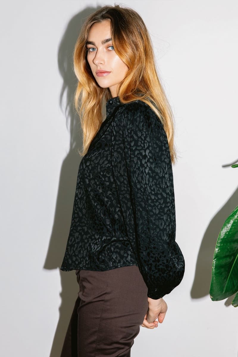 Bluse Hortensia Schwarz