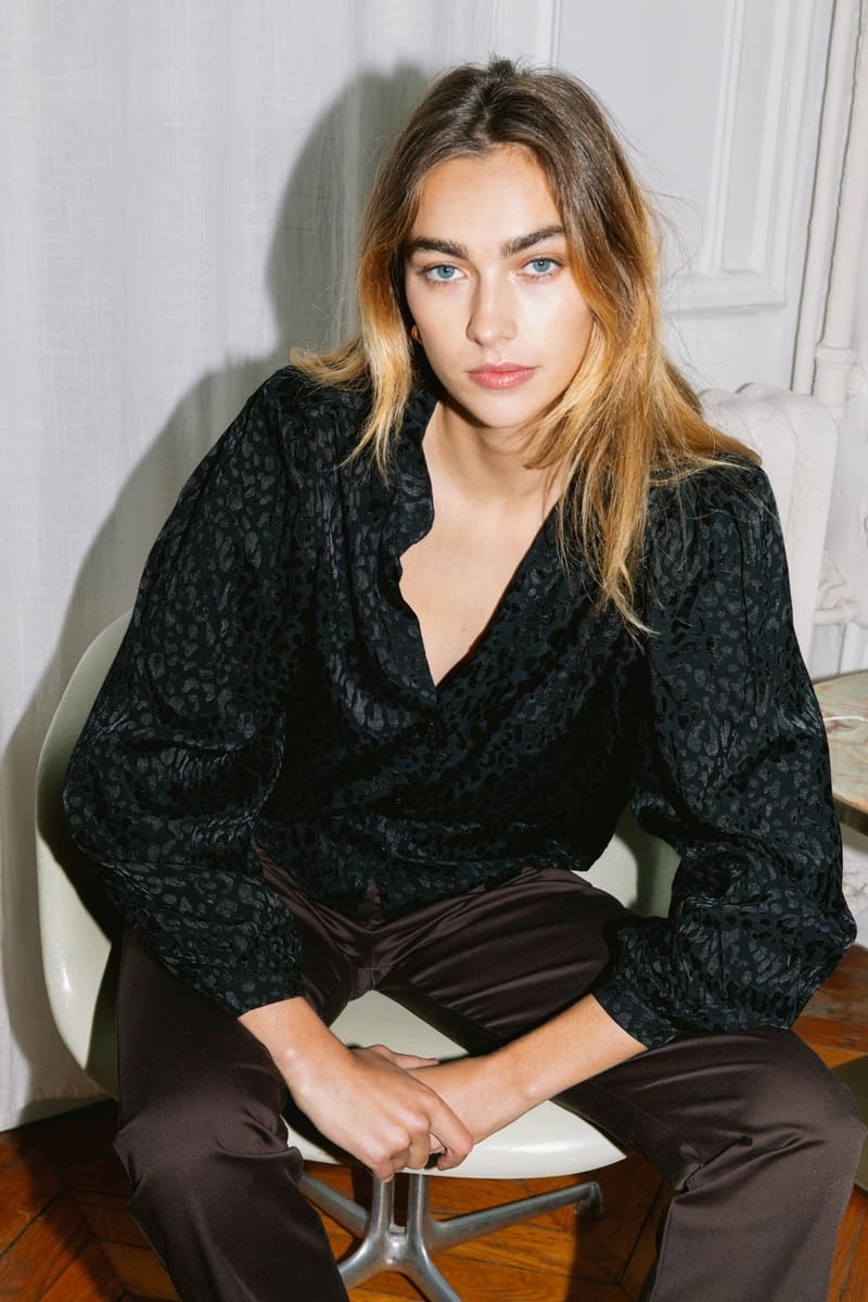 Bluse Hortensia Schwarz