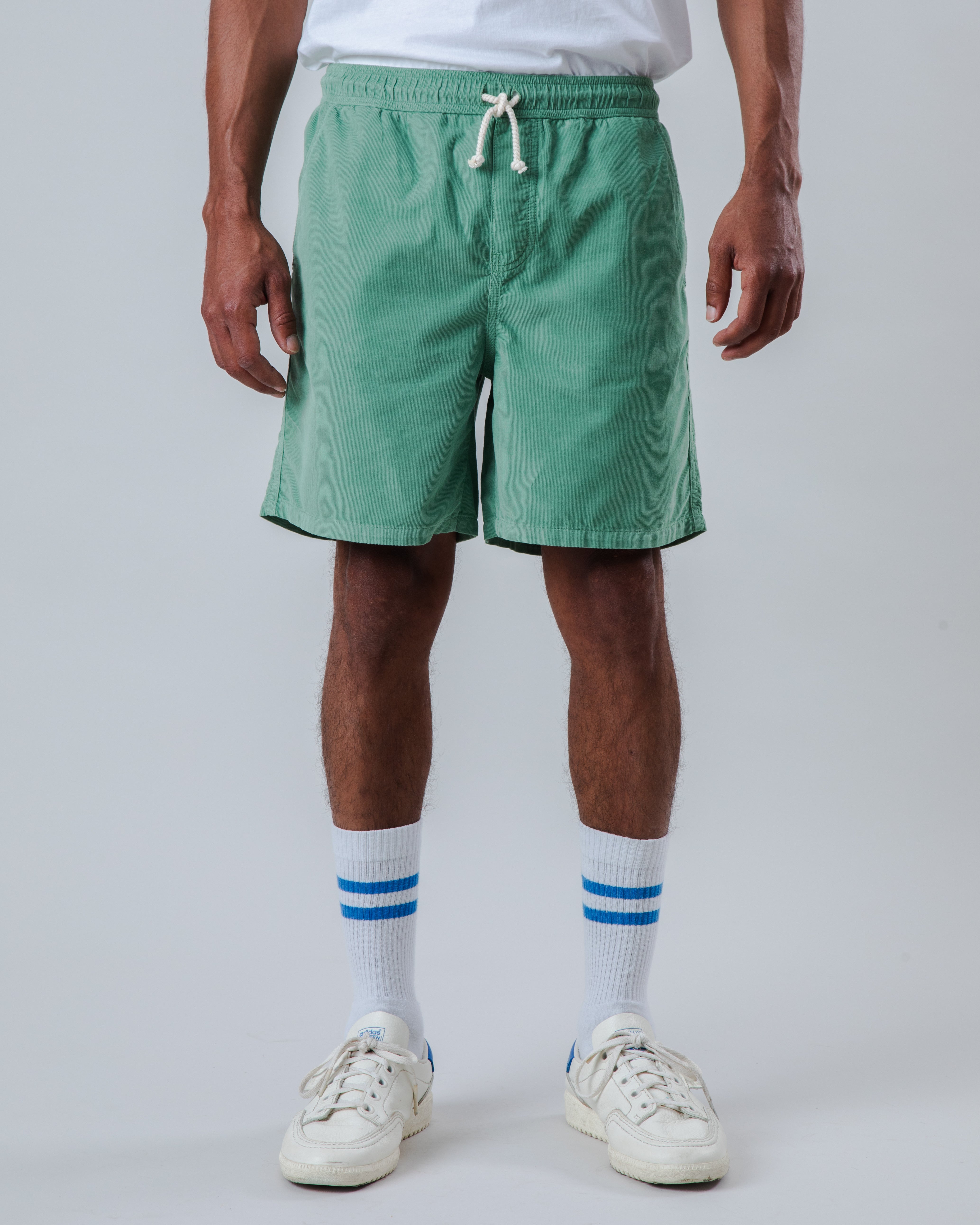 Baby Cord Green Men's Shorts