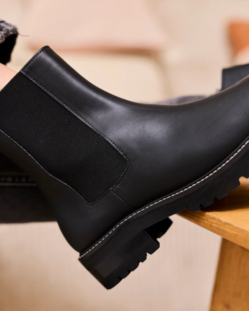 Stiefeletten Fréquence Schwarz