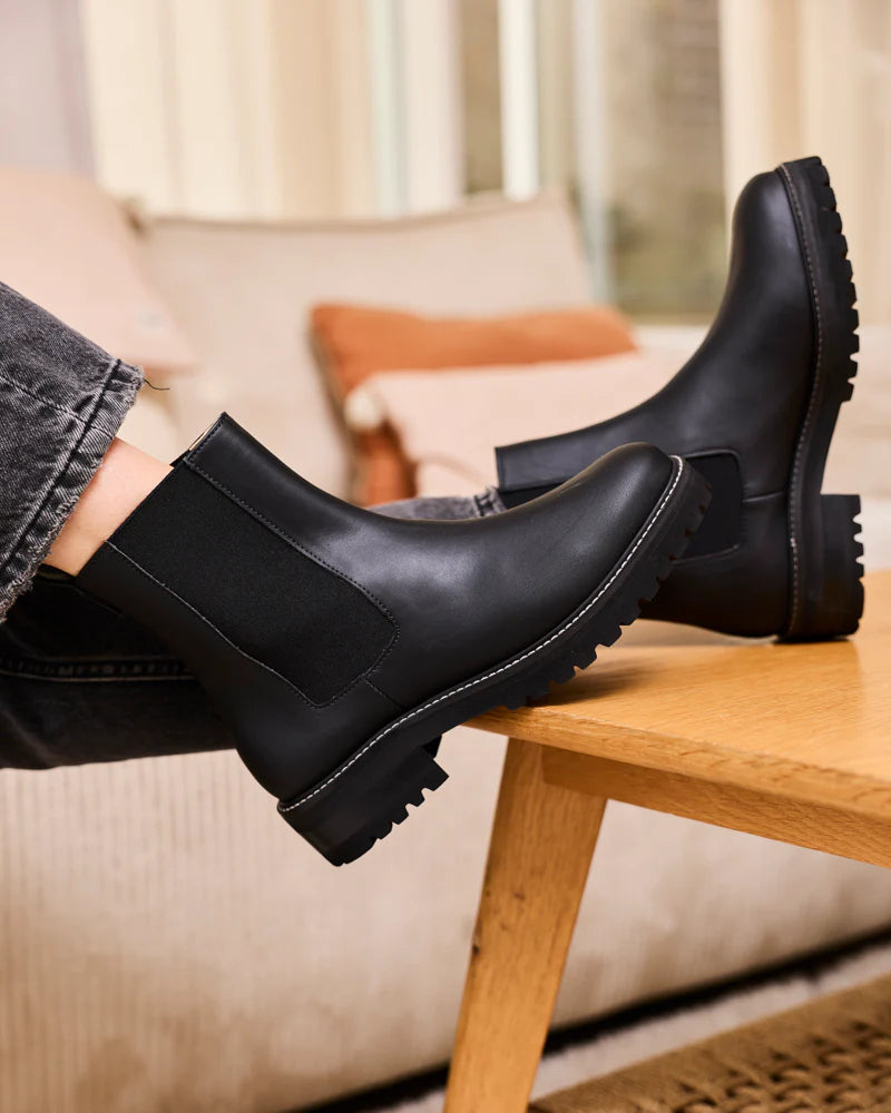Stiefeletten Fréquence Schwarz