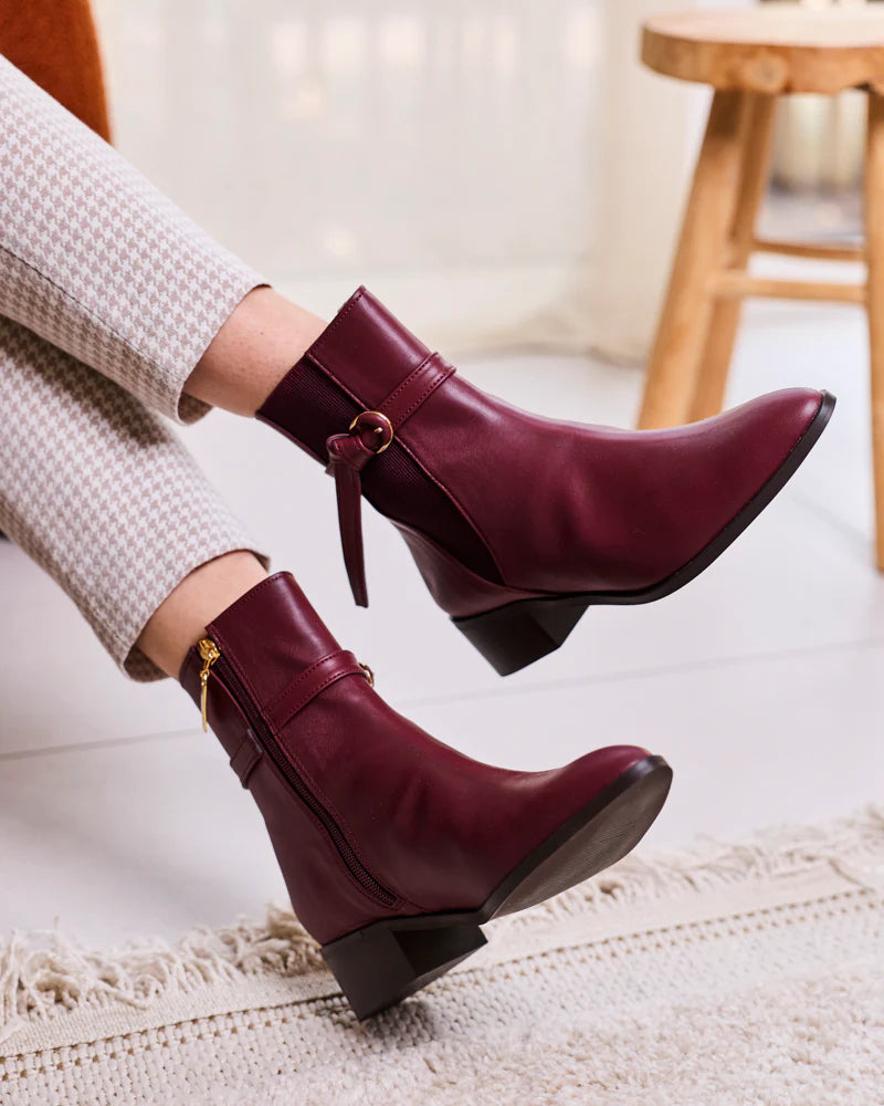 Stiefeletten Bordeaux SIgnature