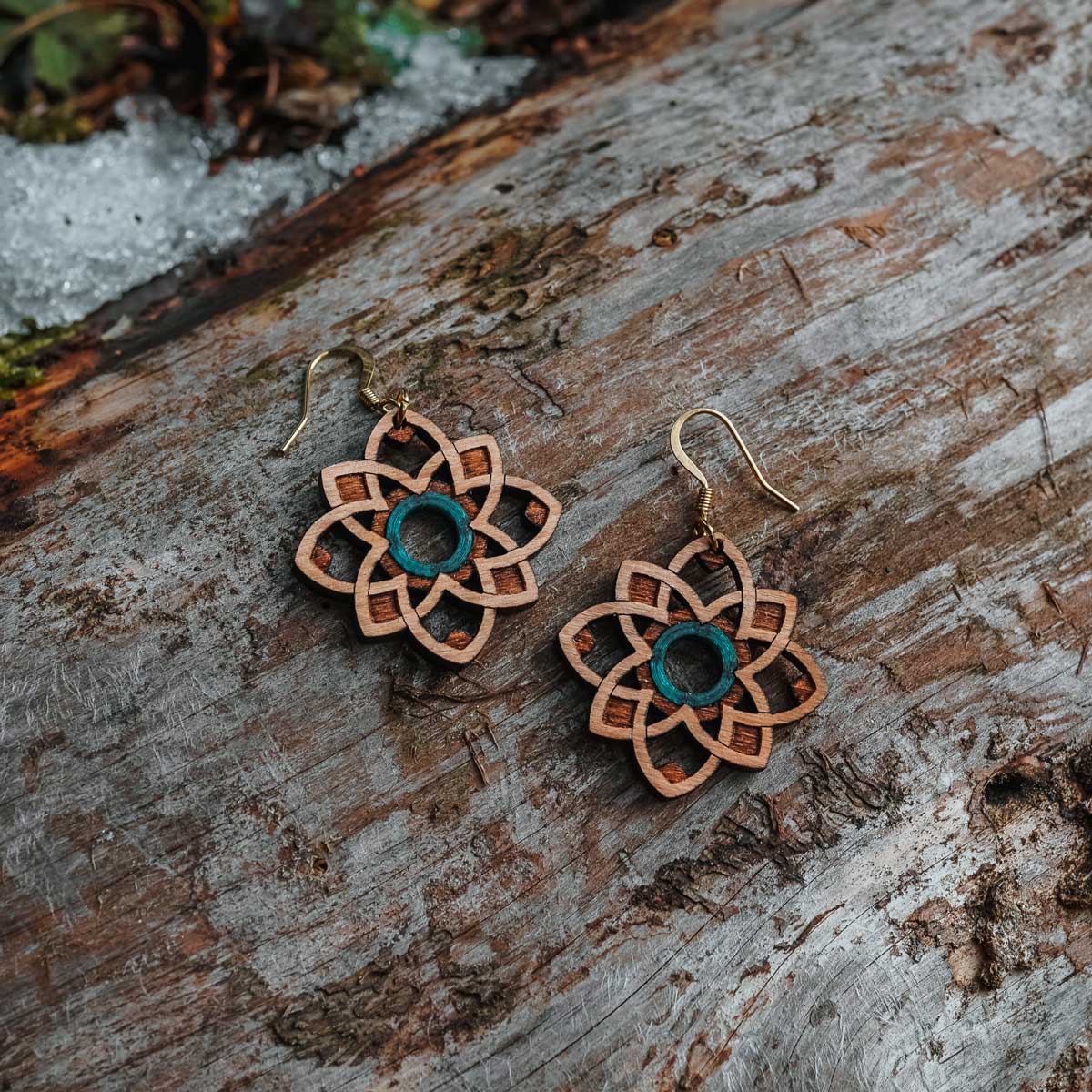 Boucles d'oreilles Primavera Turquoise