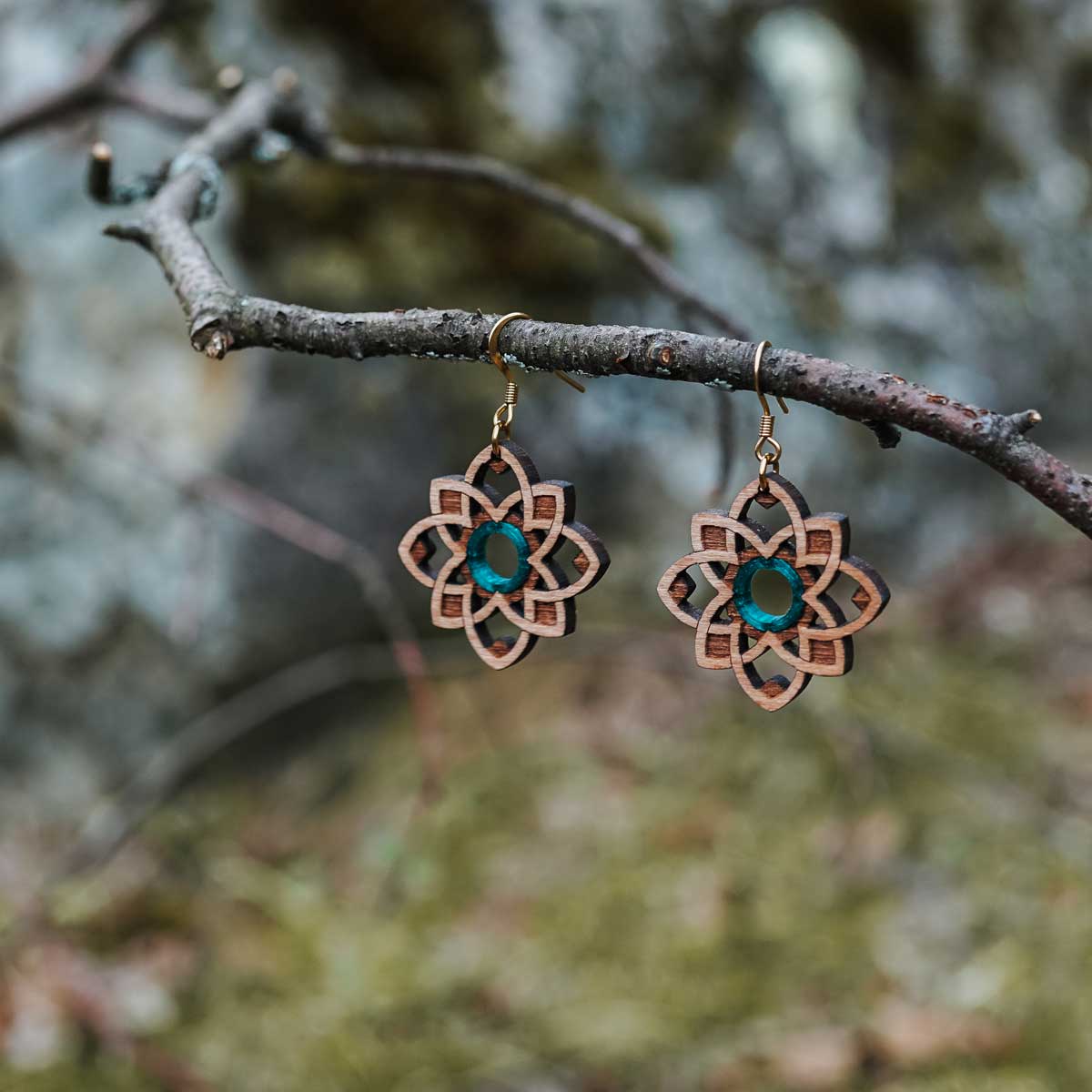 Boucles d'oreilles Primavera Turquoise