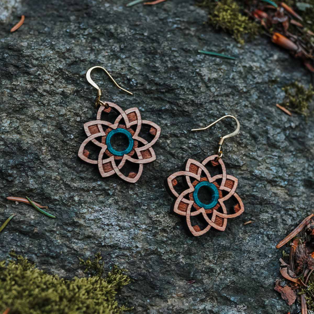 Boucles d'oreilles Primavera Turquoise