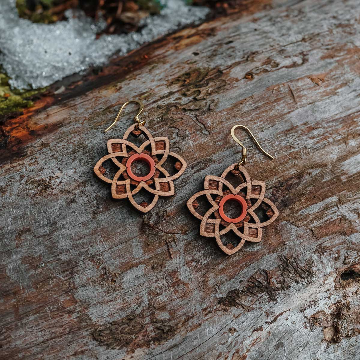 Boucles d'oreilles Primavera Orange