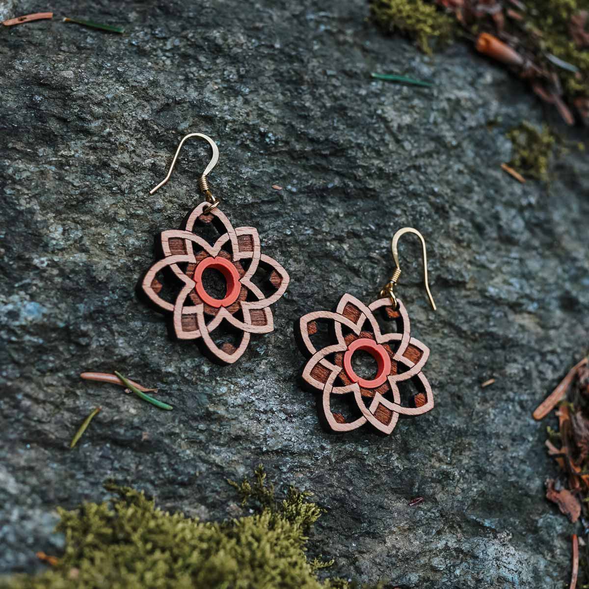 Boucles d'oreilles Primavera Orange