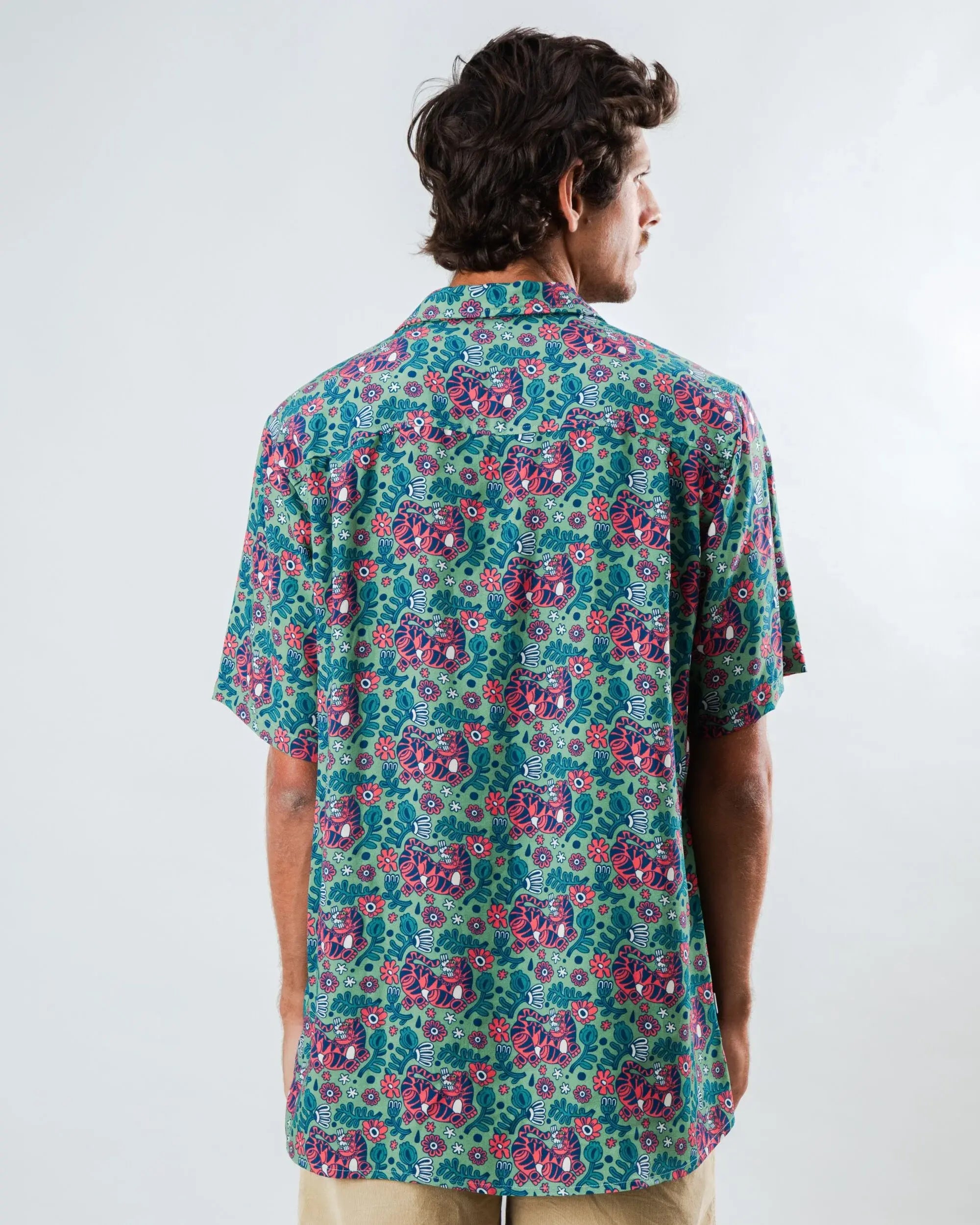 Chemise Aloha Tigris Vert