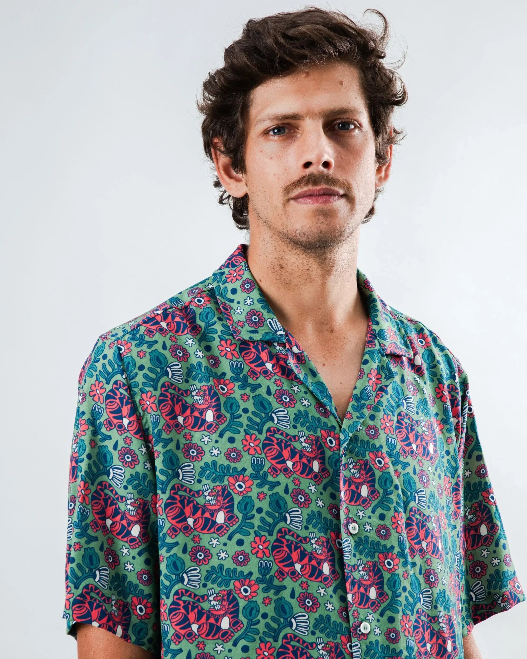 Chemise Aloha Tigris Vert