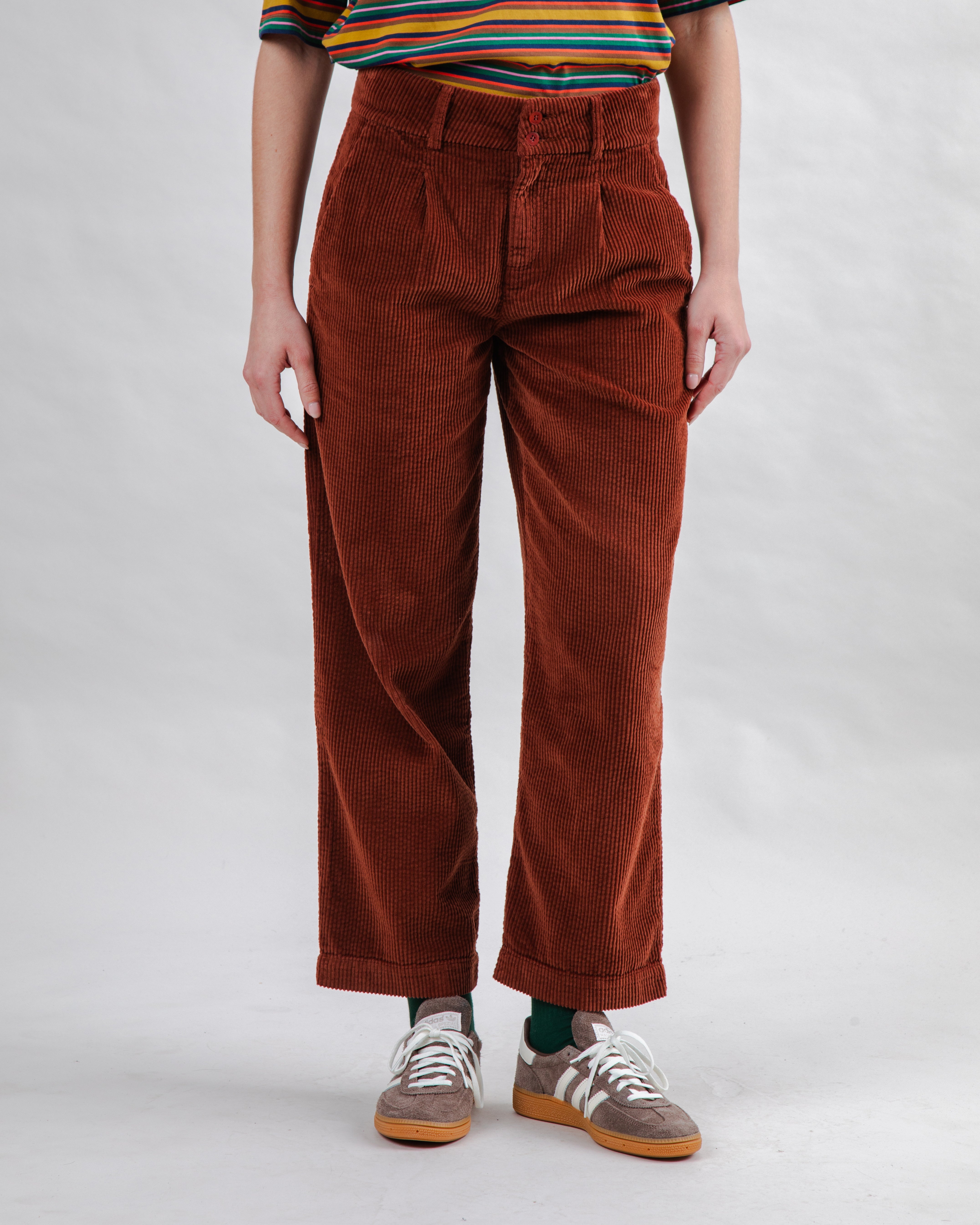 Kupfer Cordhose