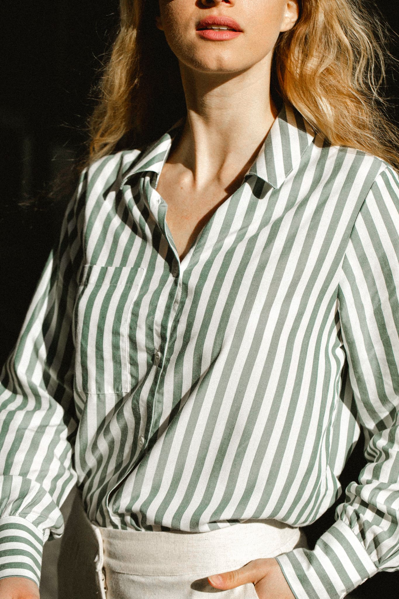Black & White Blouse Kauri