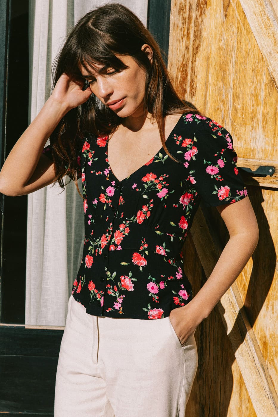 Bluse Althéa schwarz