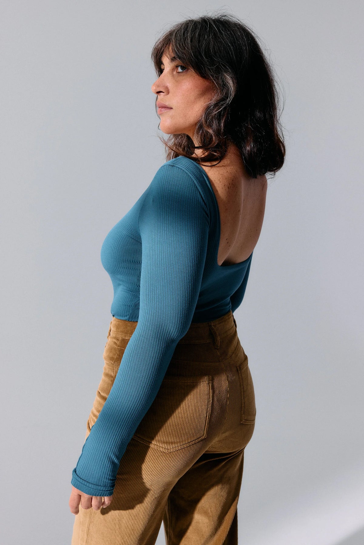 Bodysuit Flora Blue lagoon