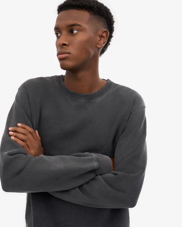 Sweatshirt Classic Organic Crewneck Anthracite