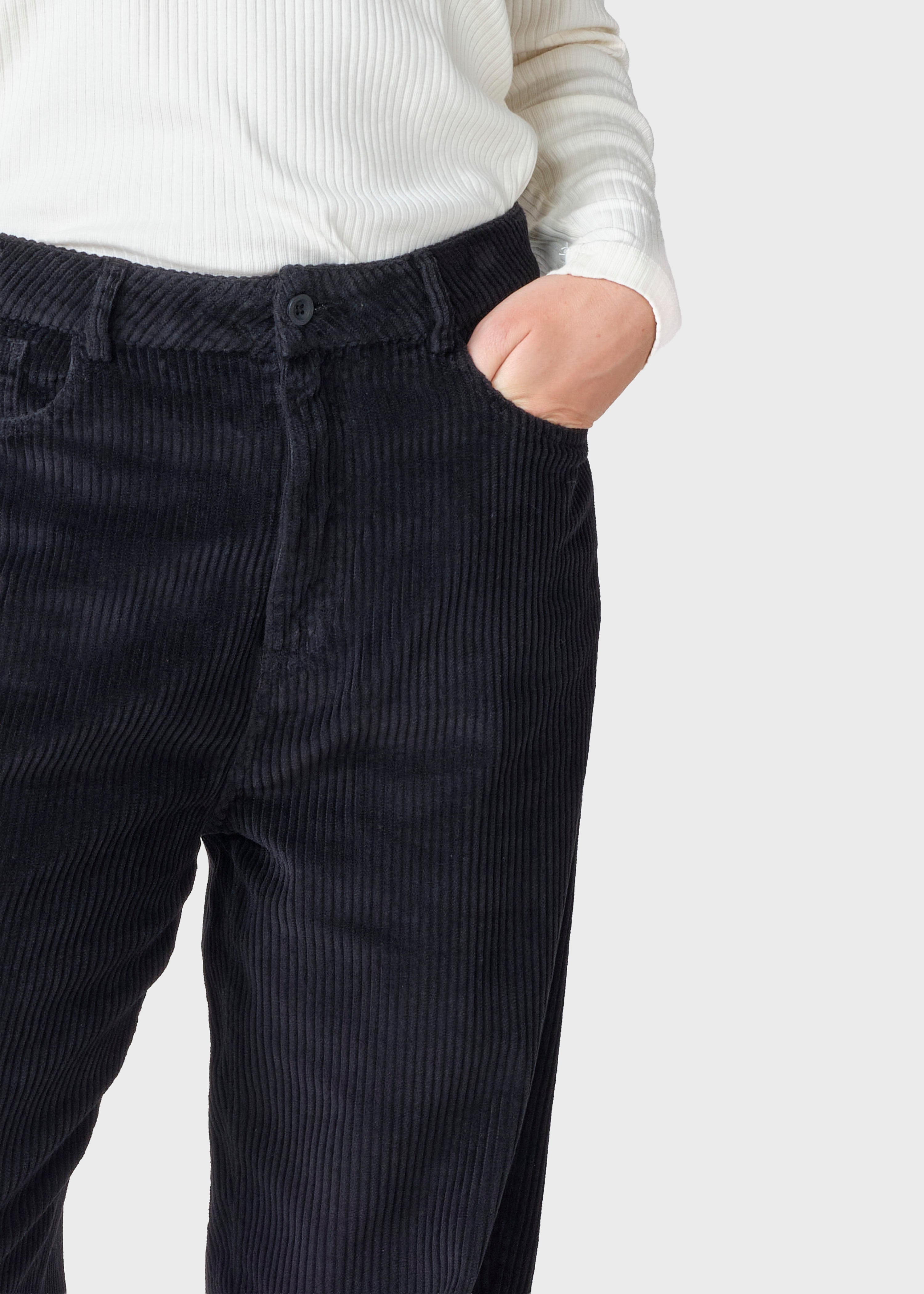 Cordhose Gwen Schwarz