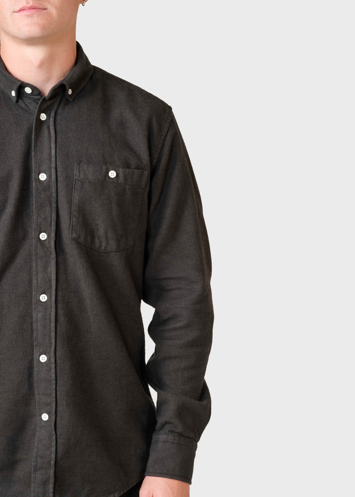 Chemise Benjamin Olive Overdye