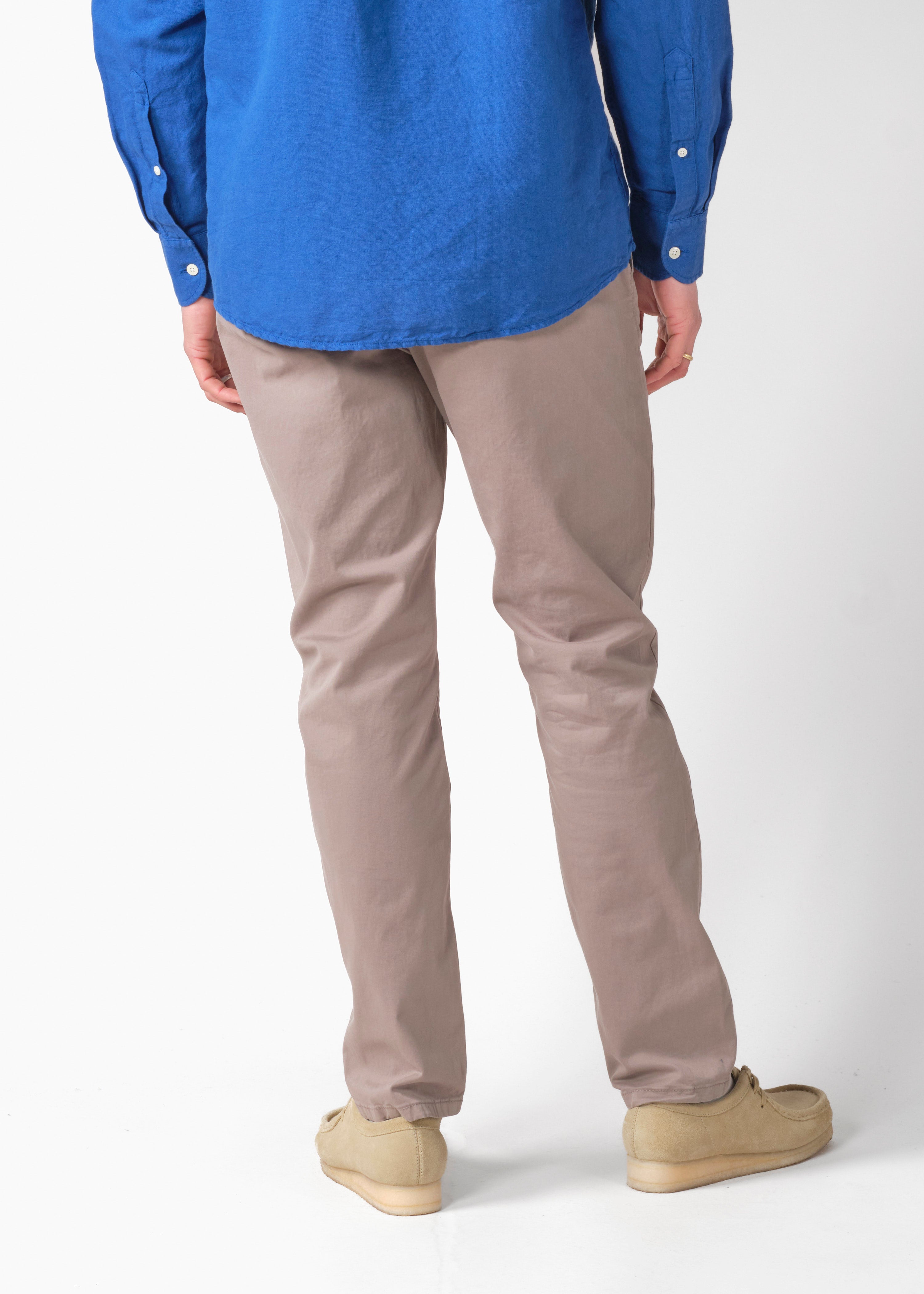 Chino en coton bio Allan Greige