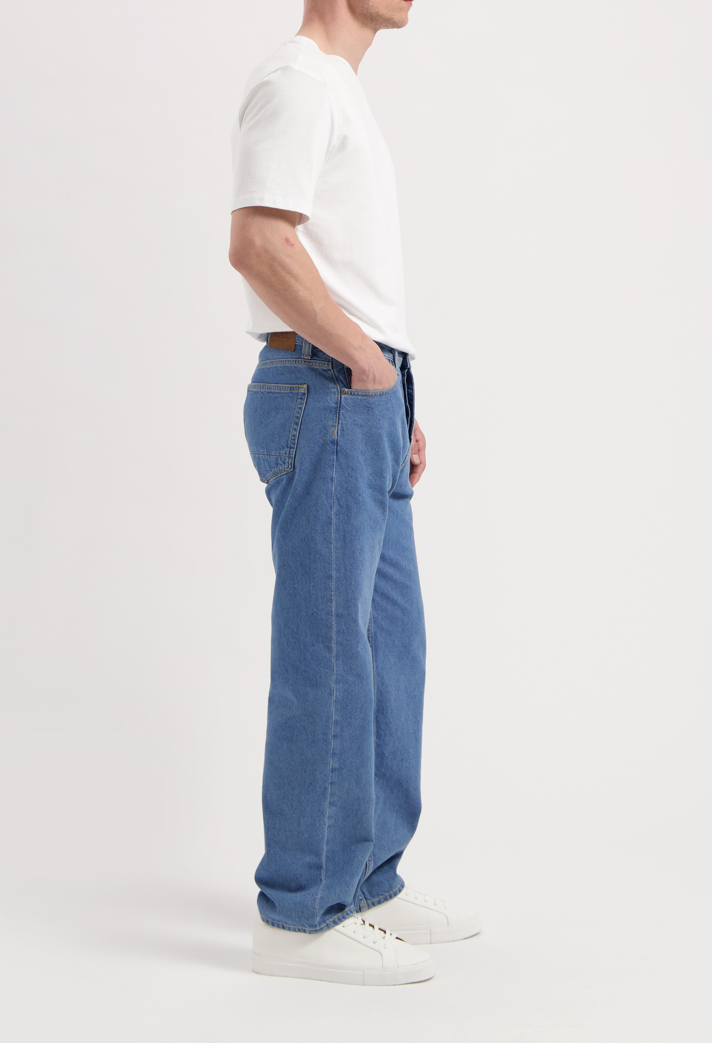 Jeans Alex Mid Loose Light Stone