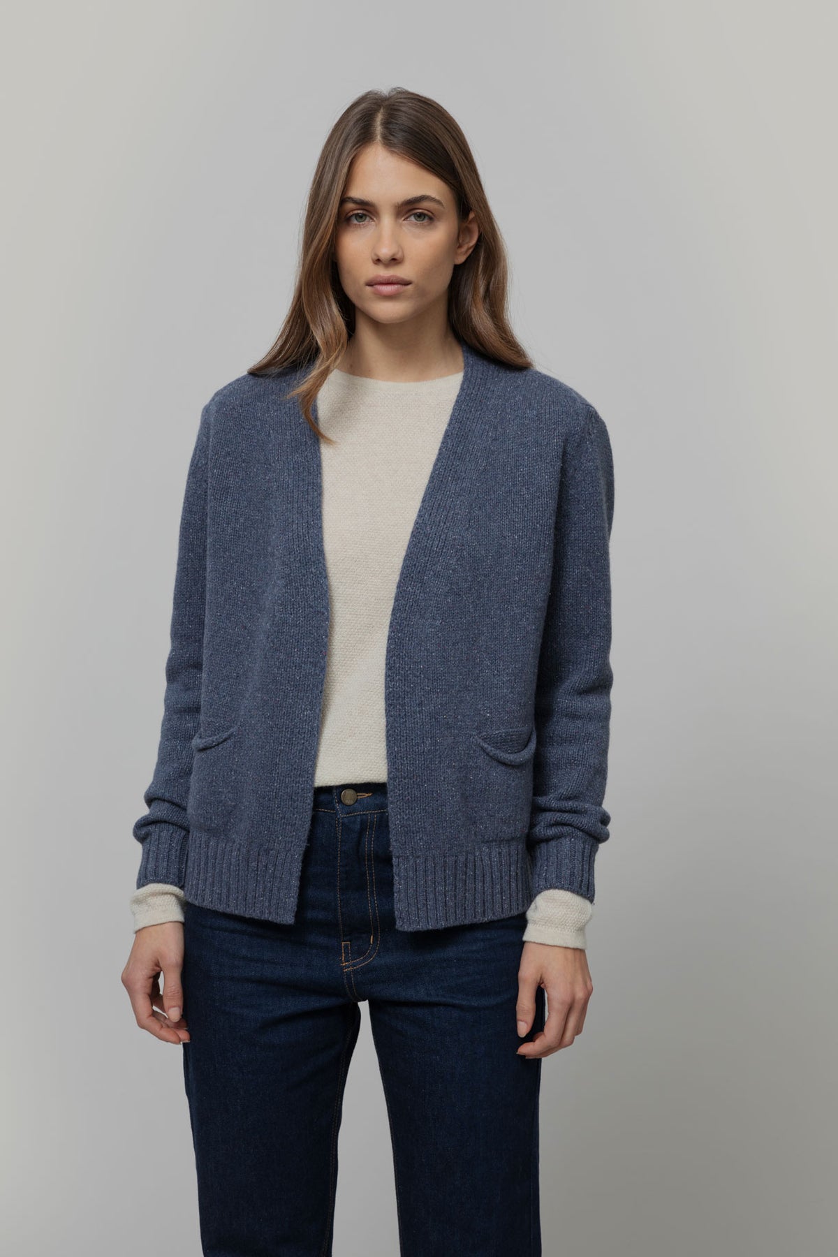 Cardigan Denise bleu