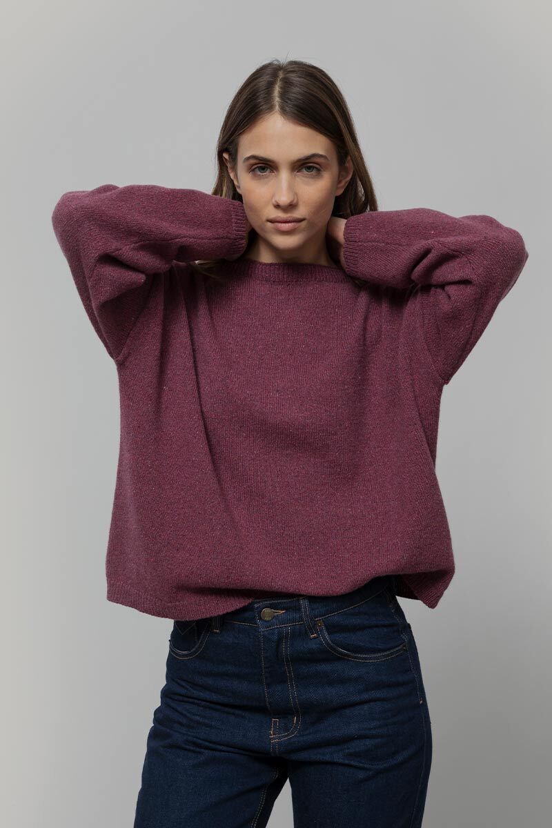 Sweater Marilena Red Marsala