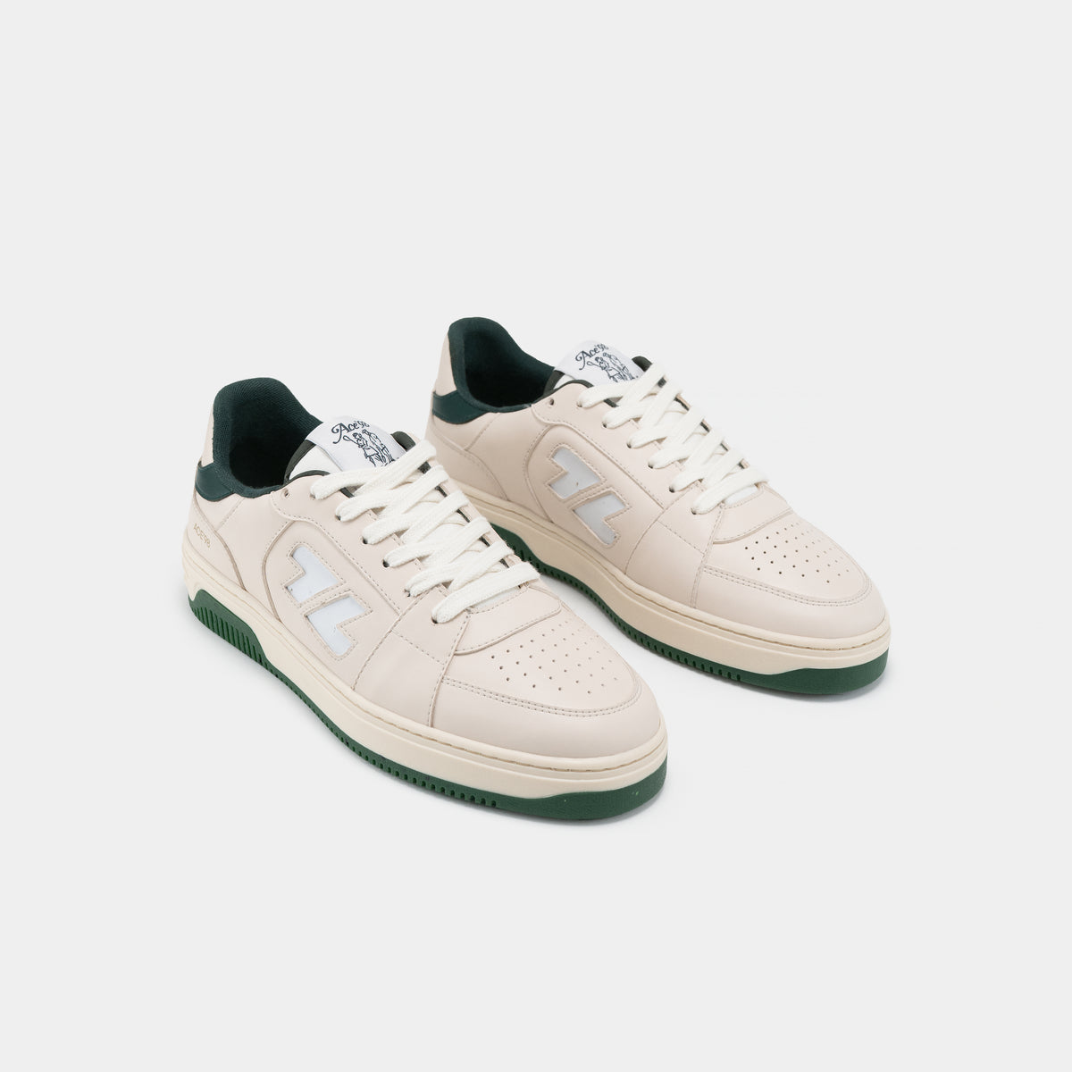 Vegan Sneakers Ace White-Green