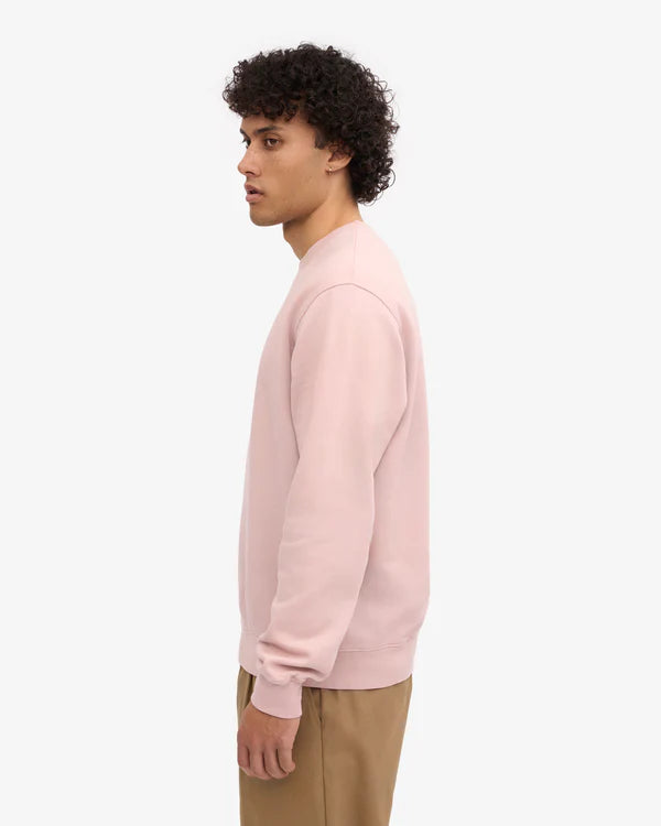 Classic Organic Crewneck Faded Pink