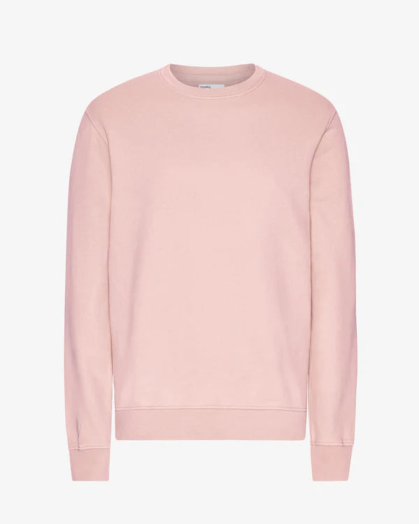 Classic Organic Crewneck Faded Pink
