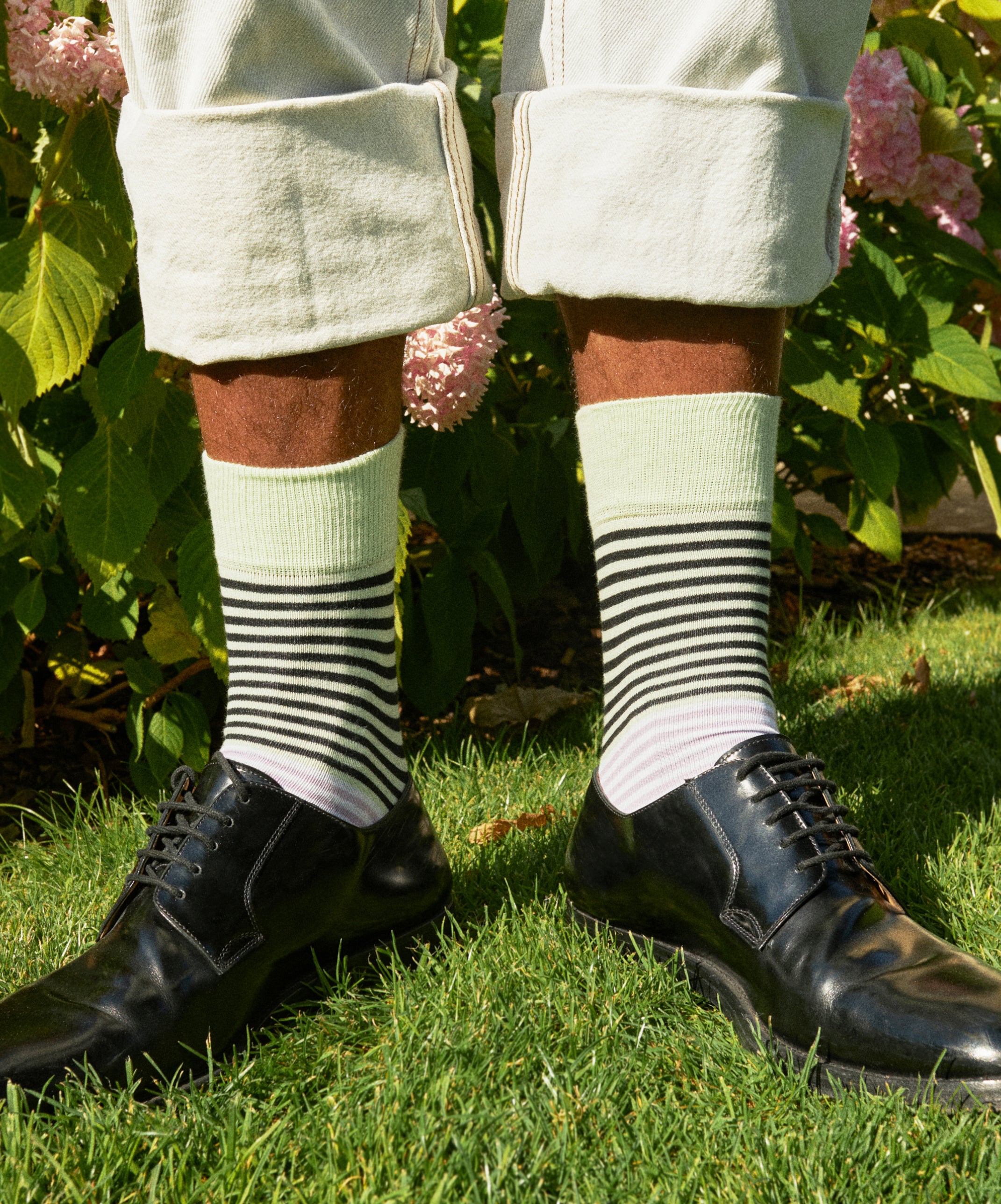 Socken mit Streifen aus Bio-Baumwolle – Four Mation