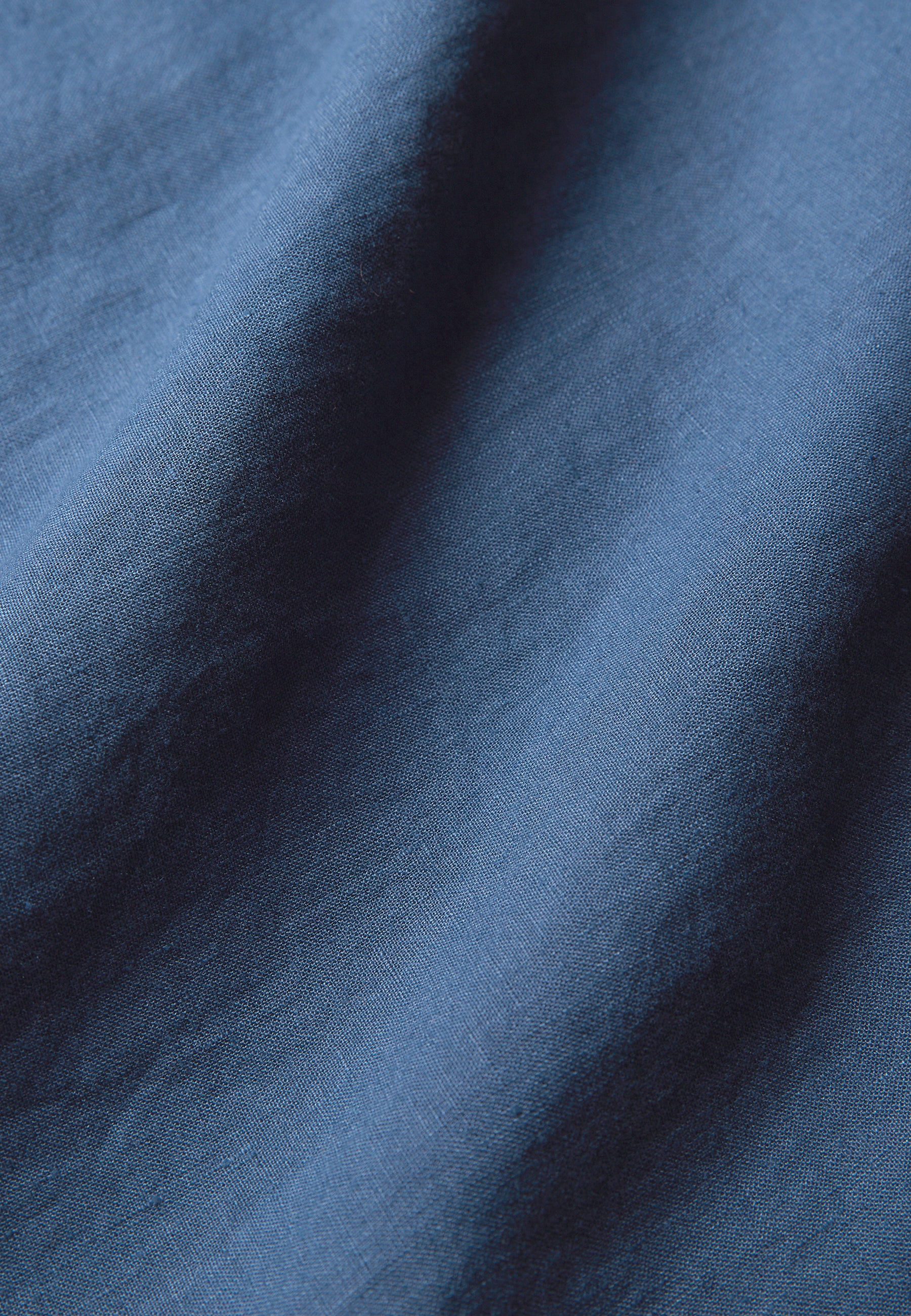 Pantalon en lin Beatrice Bleu