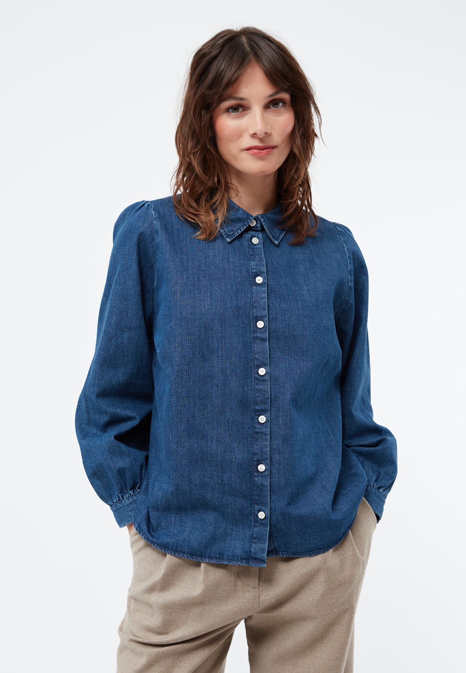 Blouse denim Lyra