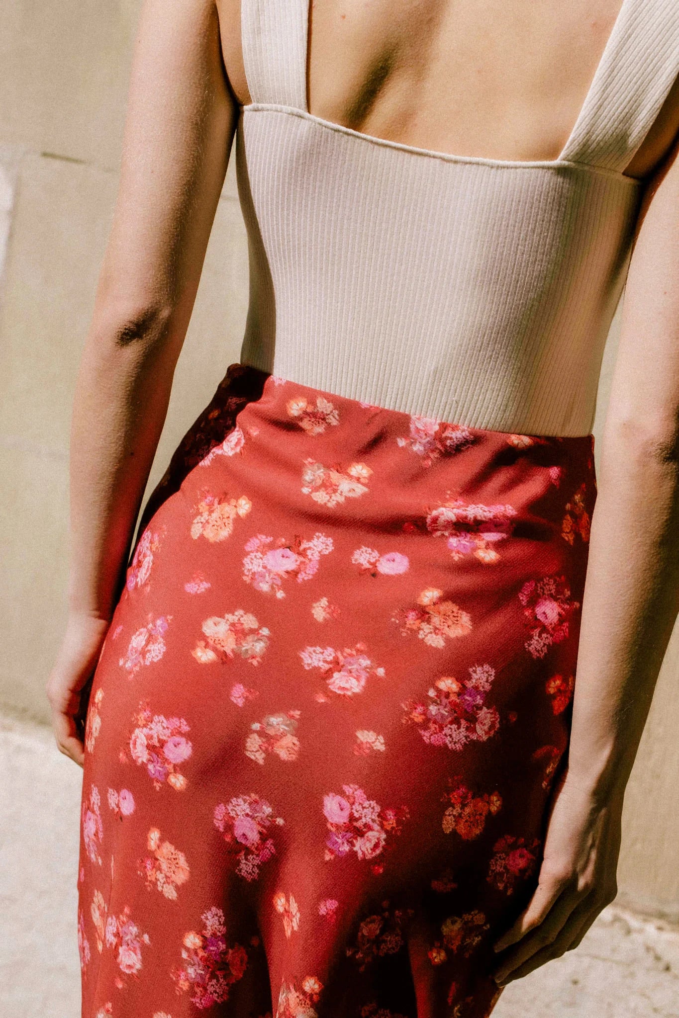 Agave Navy short skirt