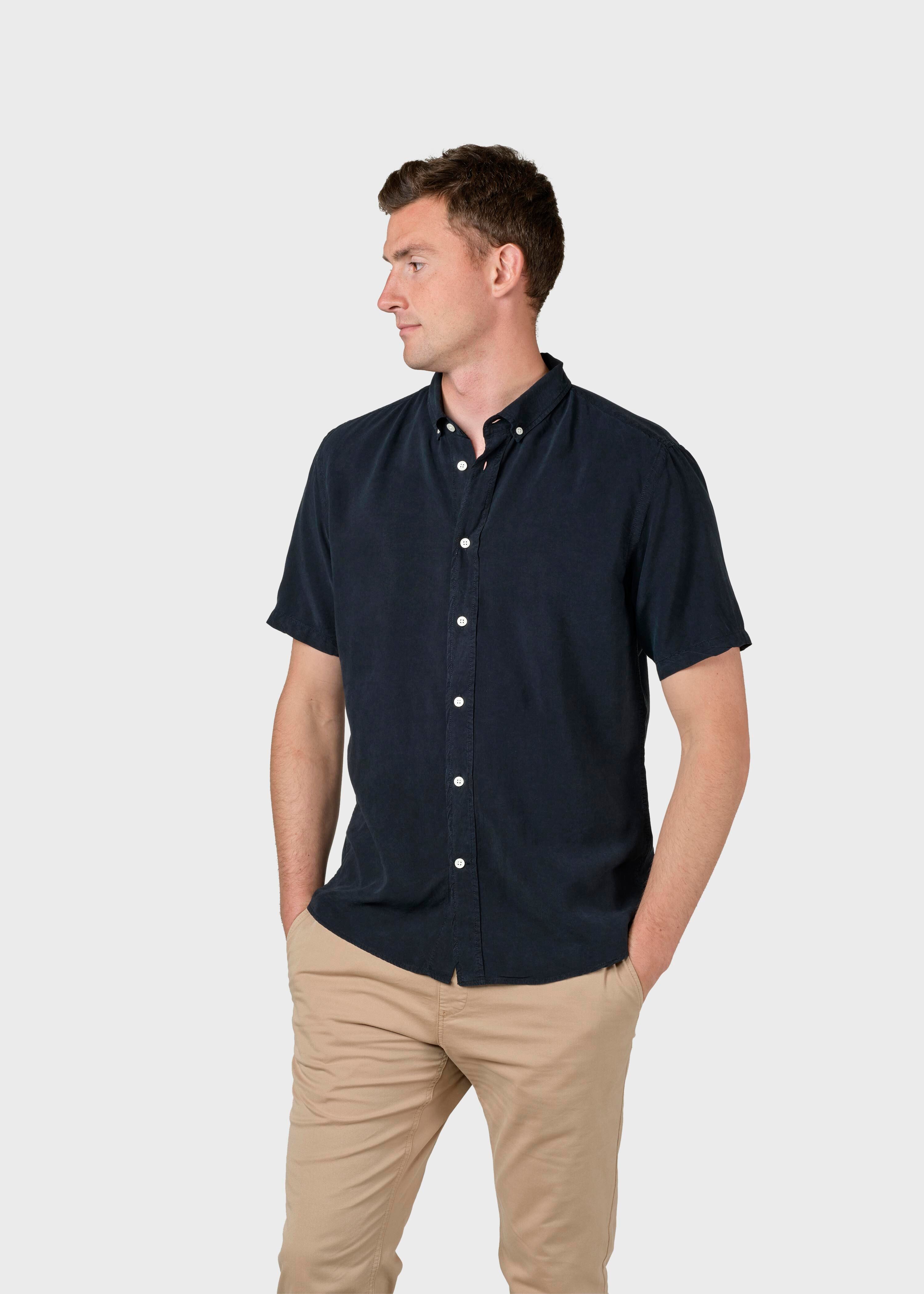 Chemise à manches courtes Mikkel Marine
