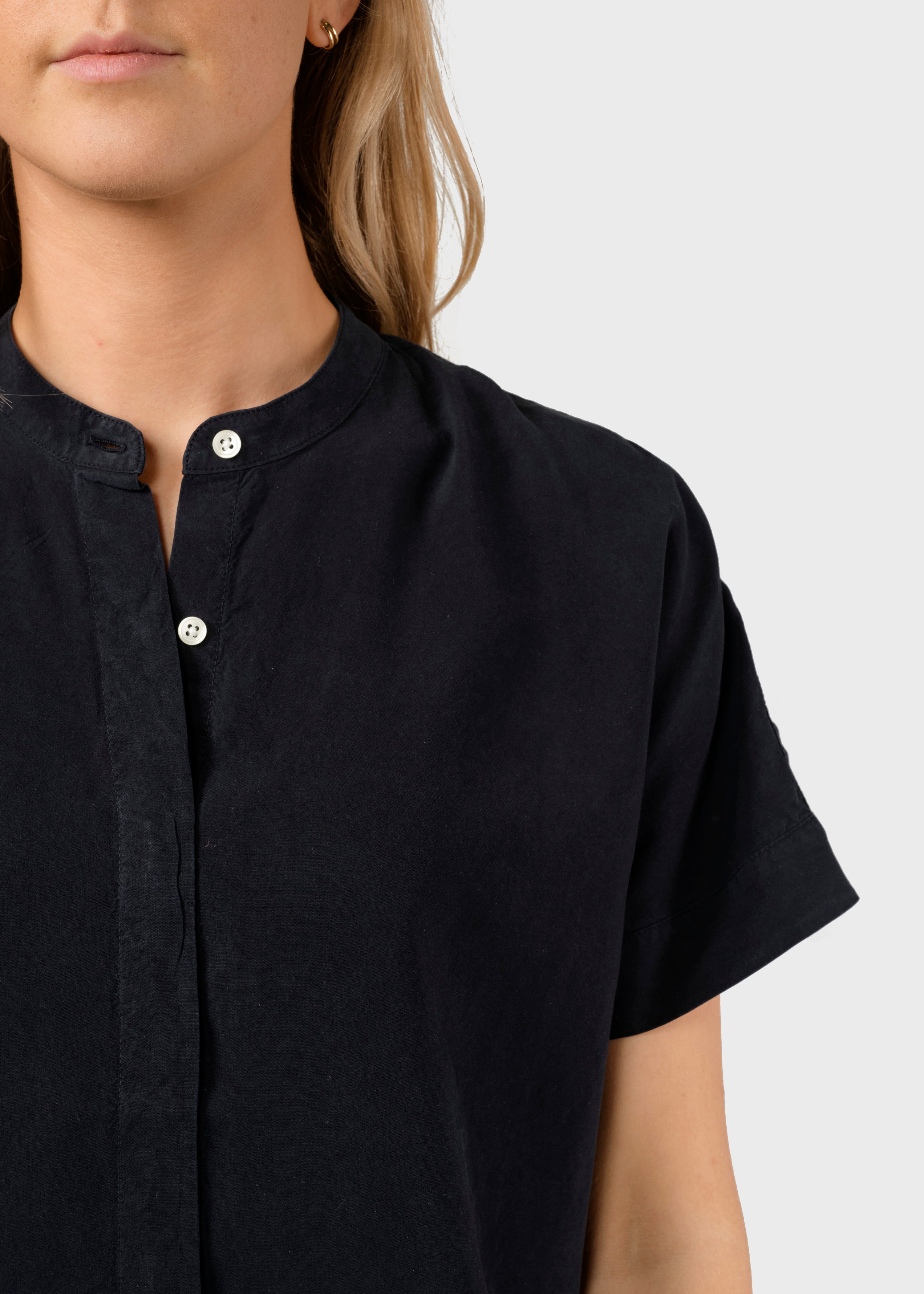 Lyocell Bluse Li Navy