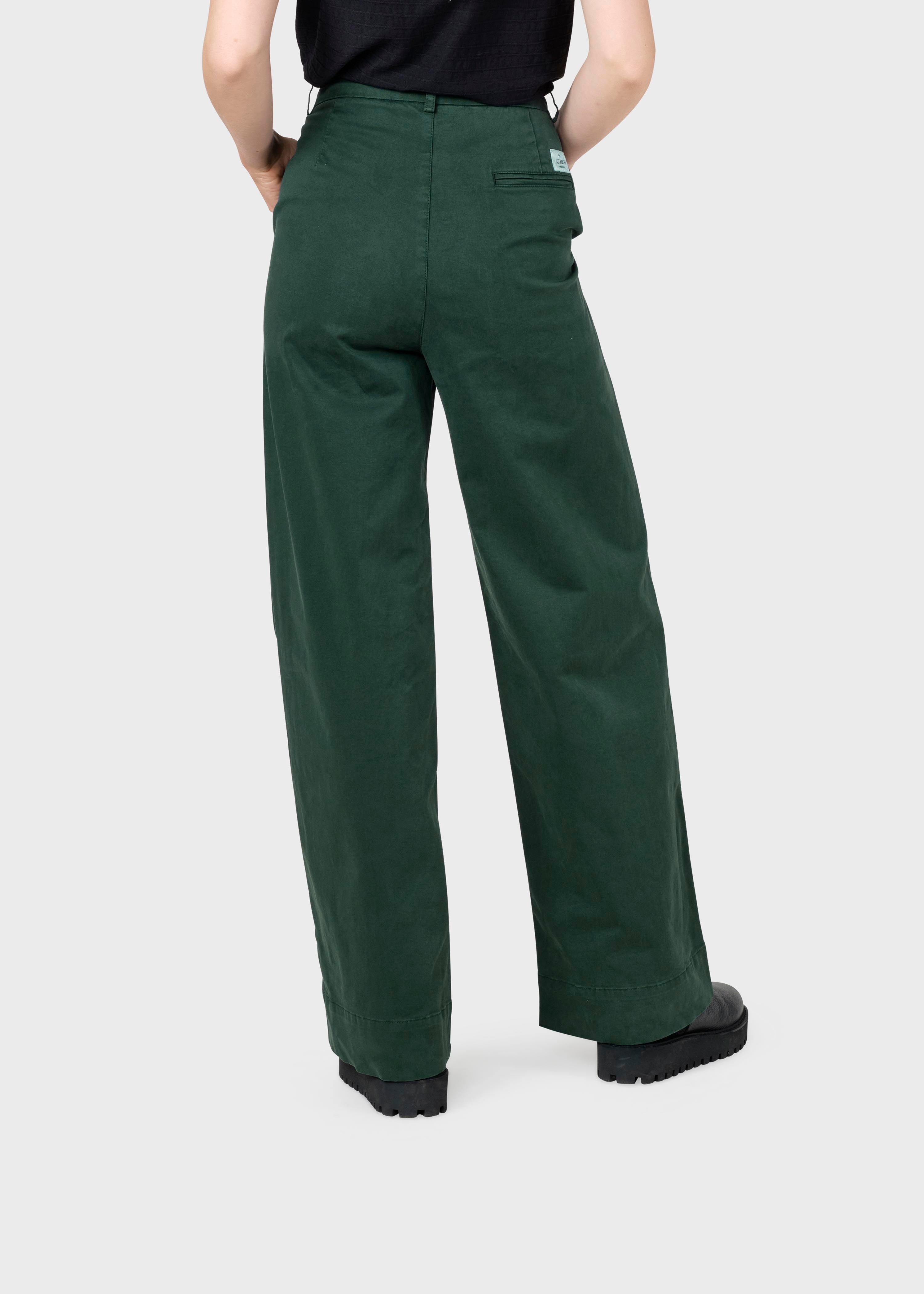 Weite Damenhose Lydia Grün