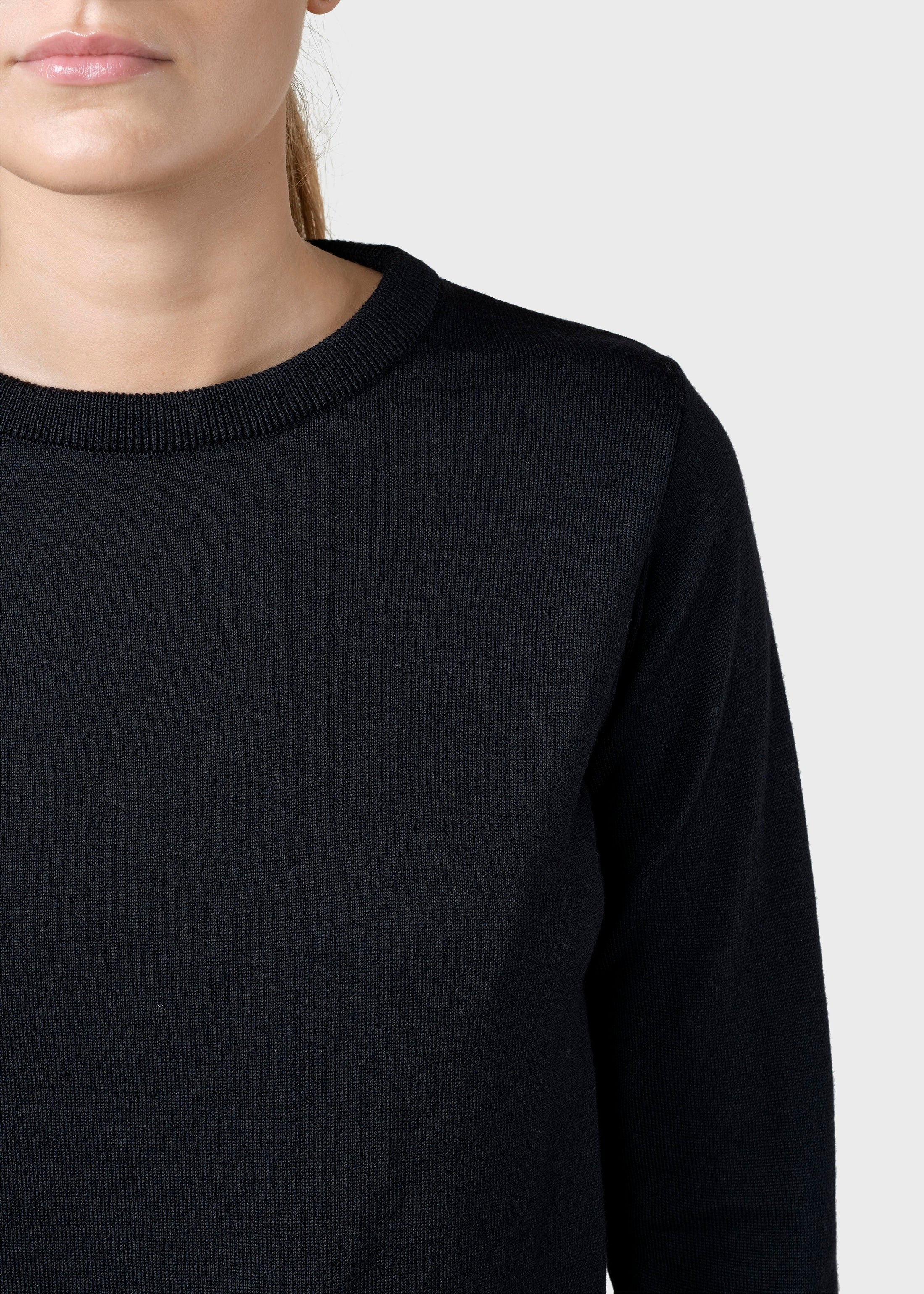 Basic Black Merino Sweater