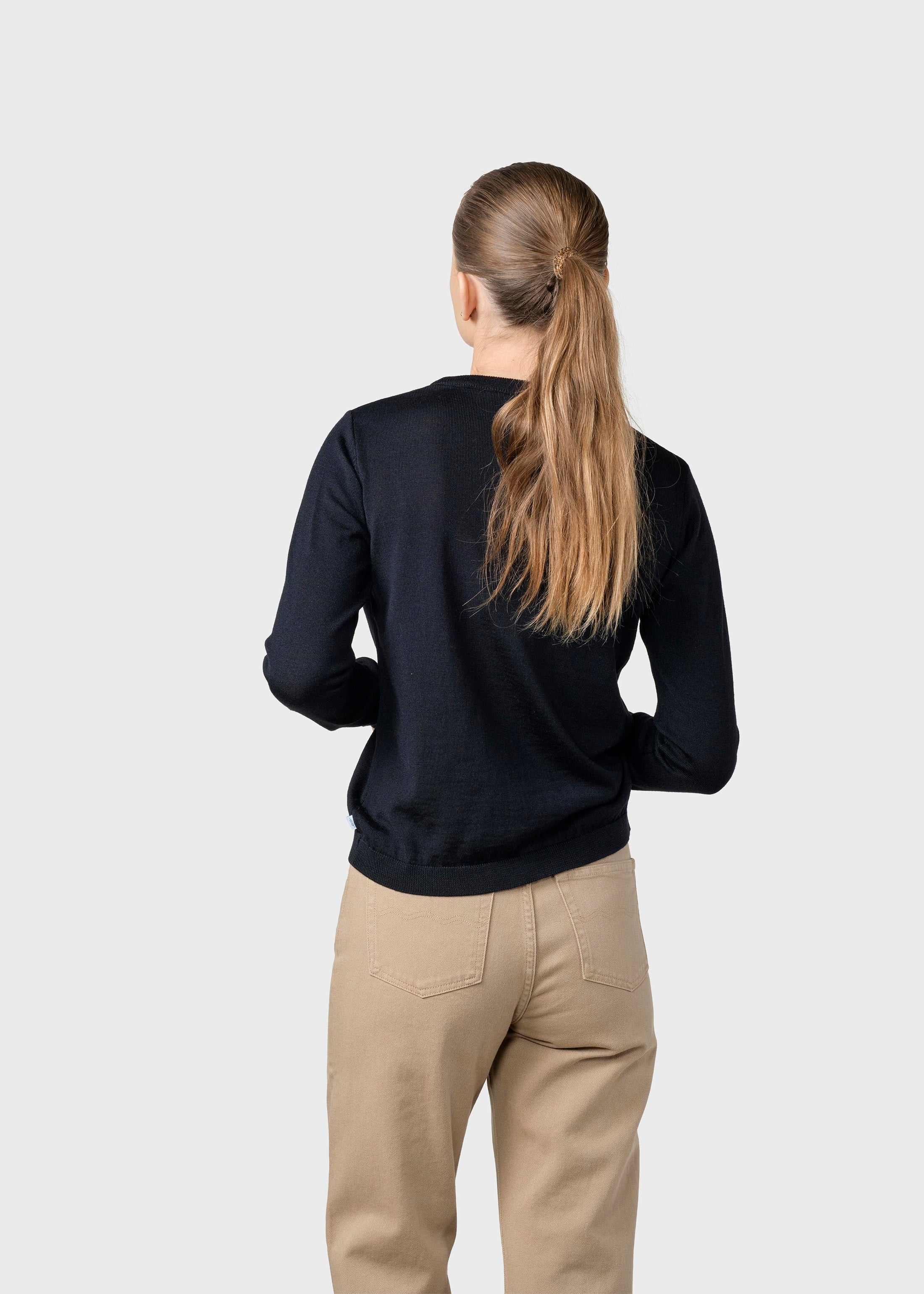 Basic Black Merino Sweater