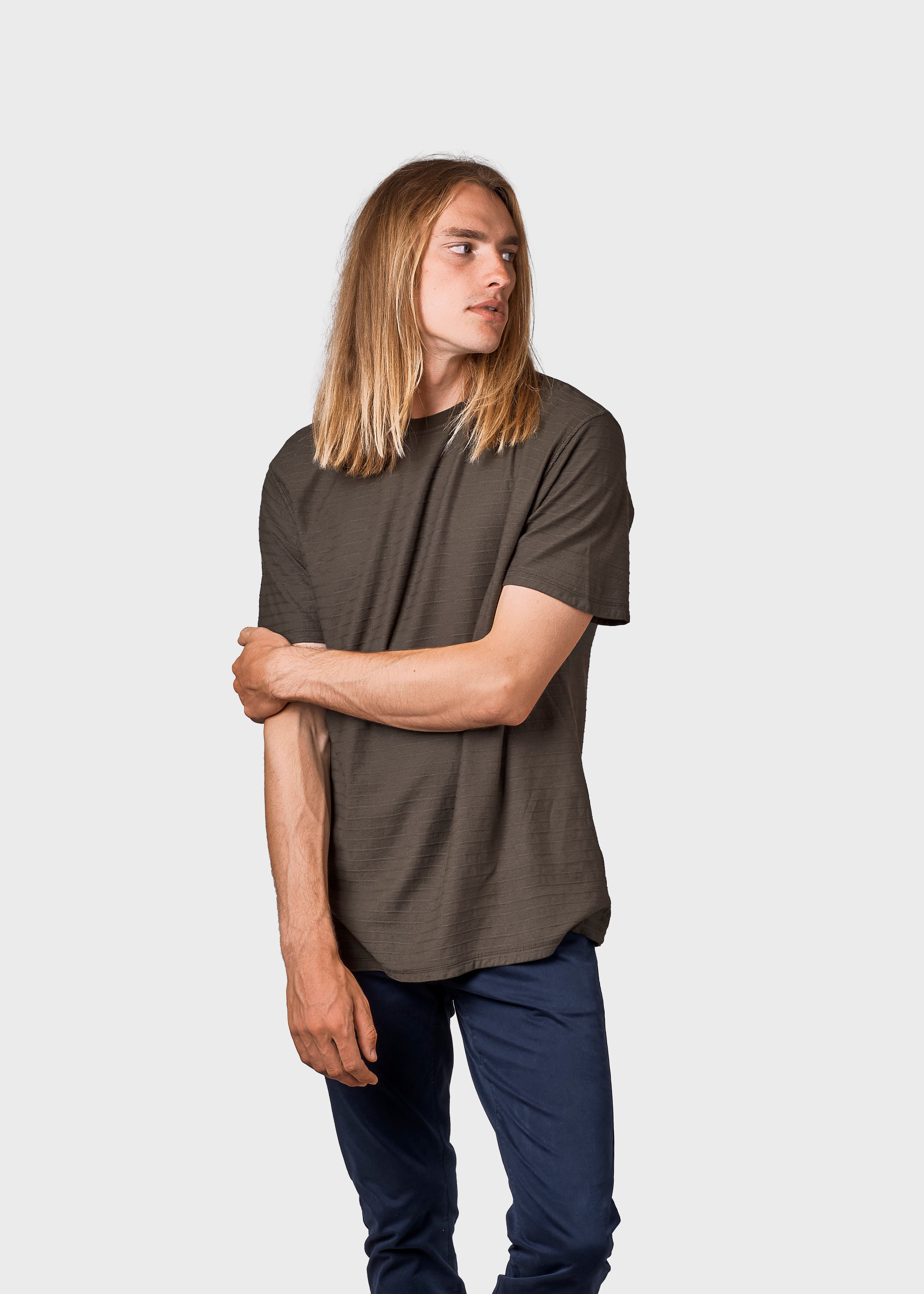 T-Shirt Homme en coton bio Lauge Olive