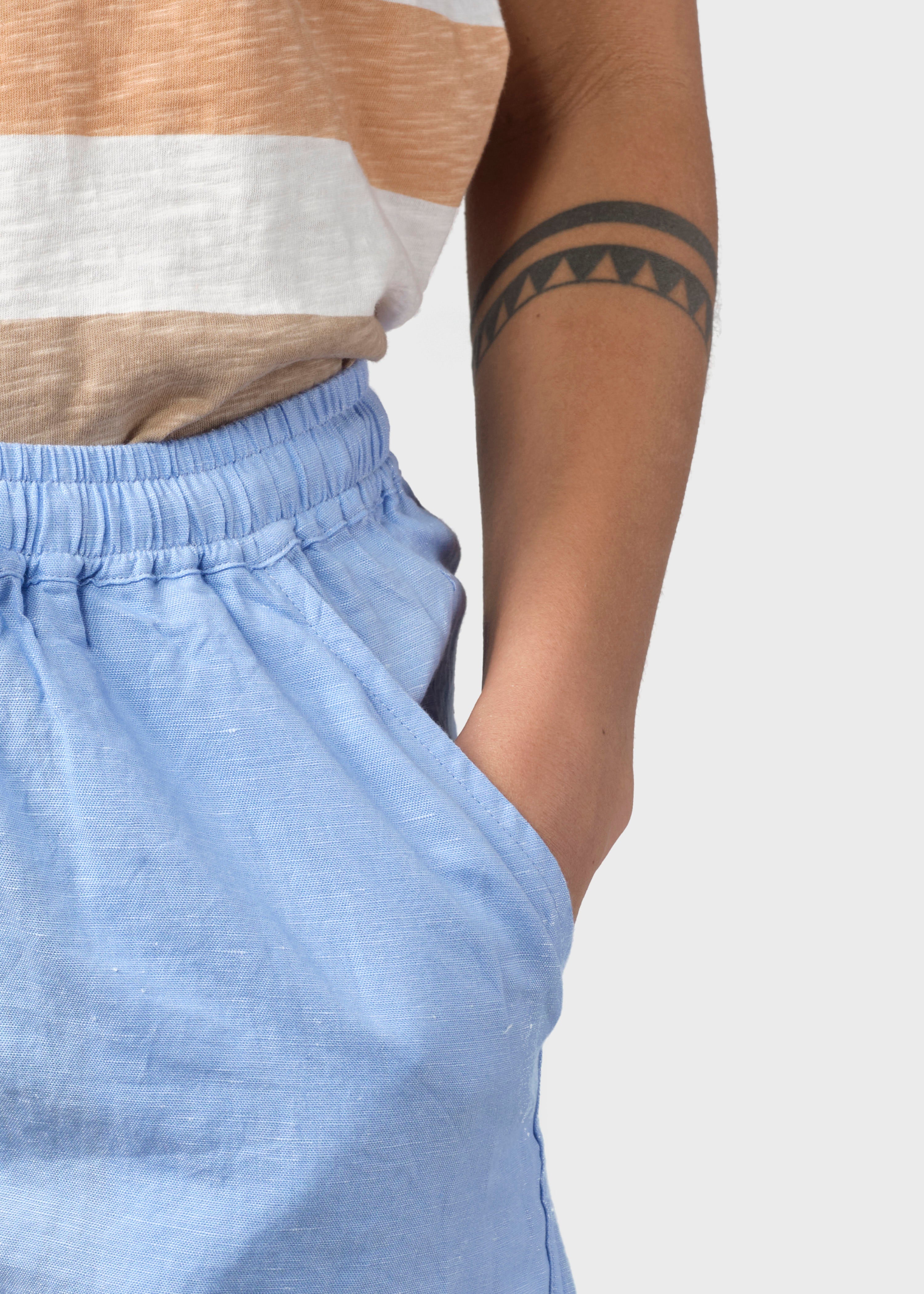 Shorts femme Abby Bleu