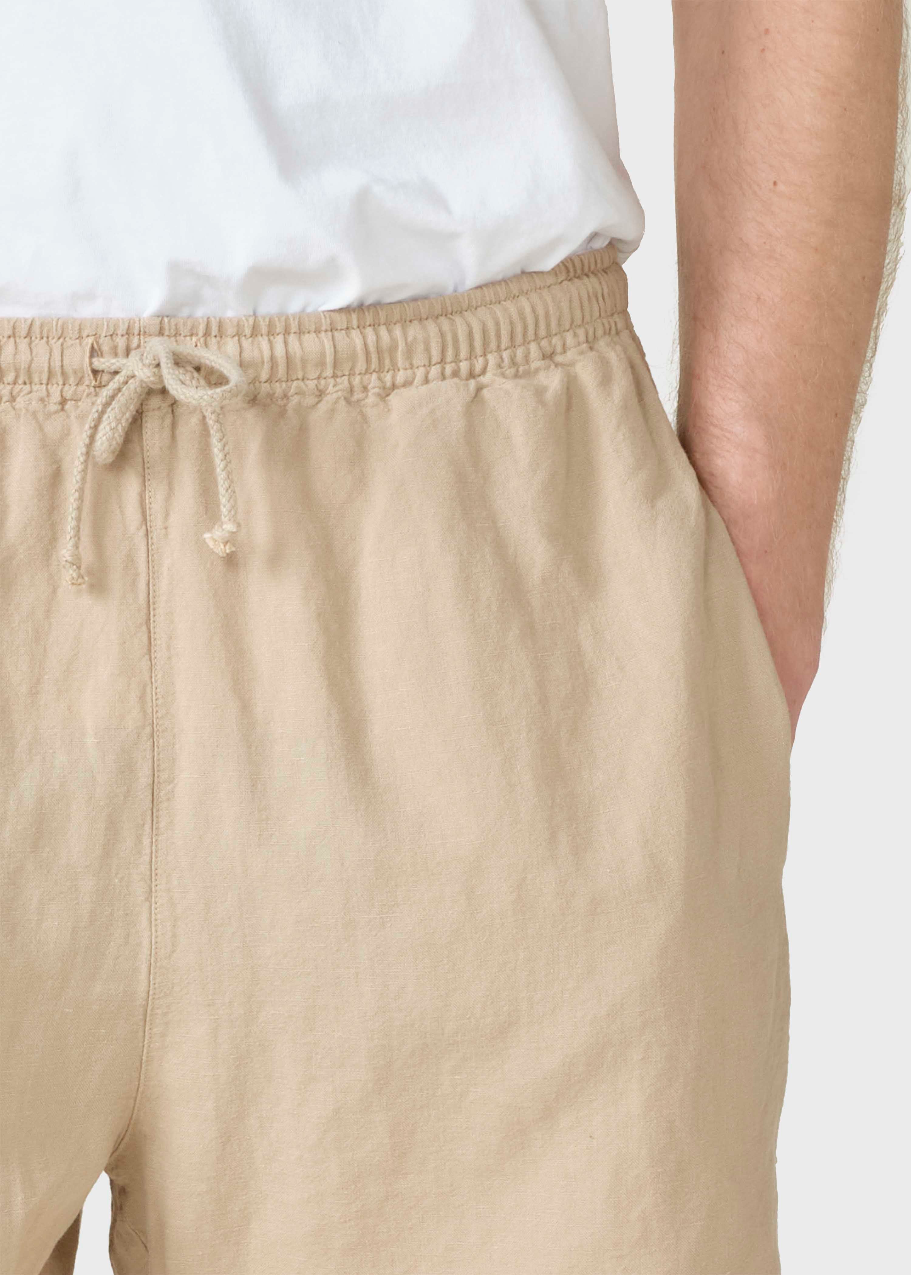 Bertram Sand linen shorts 