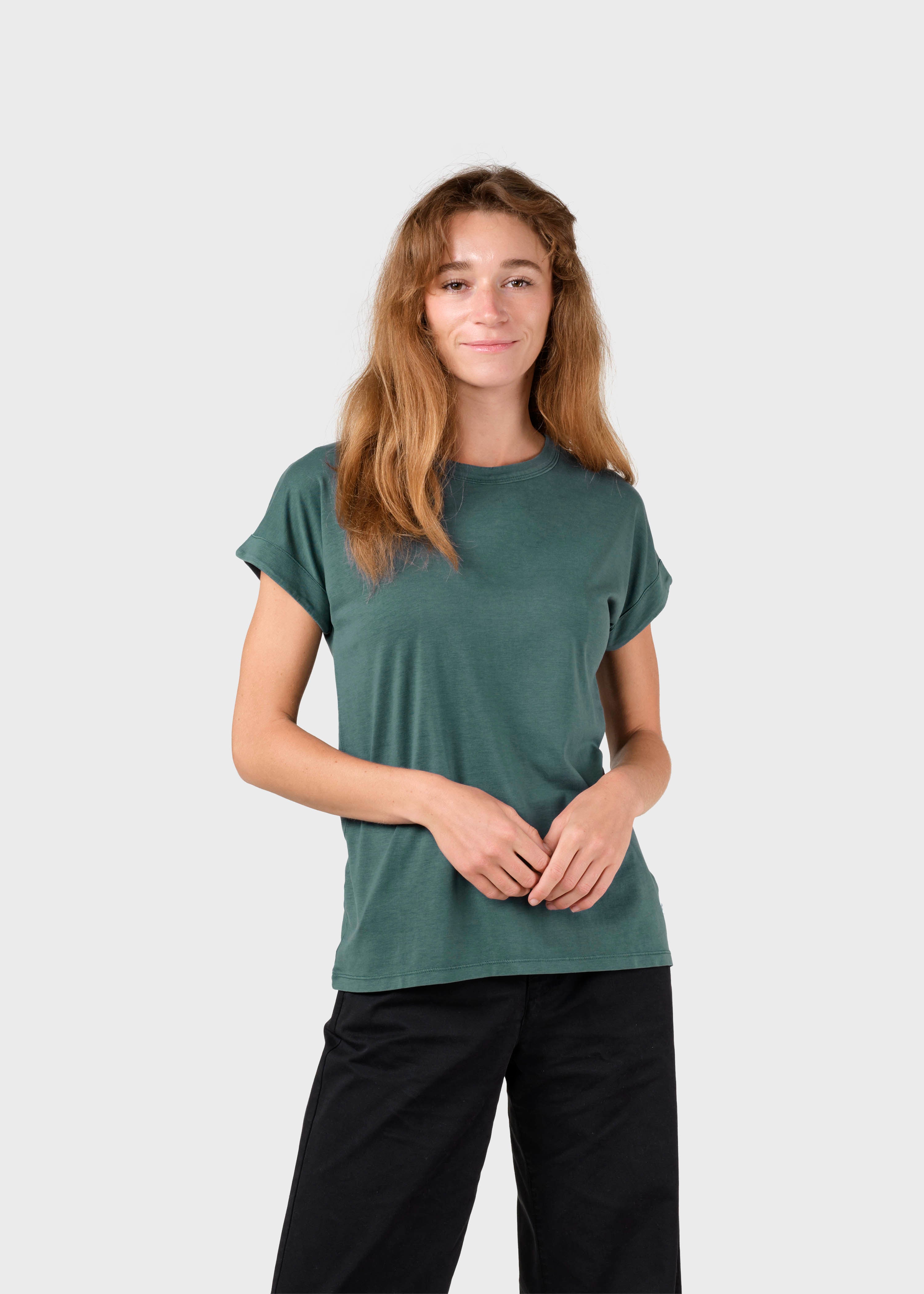 T-Shirt femme Sigrid Vert Mousse