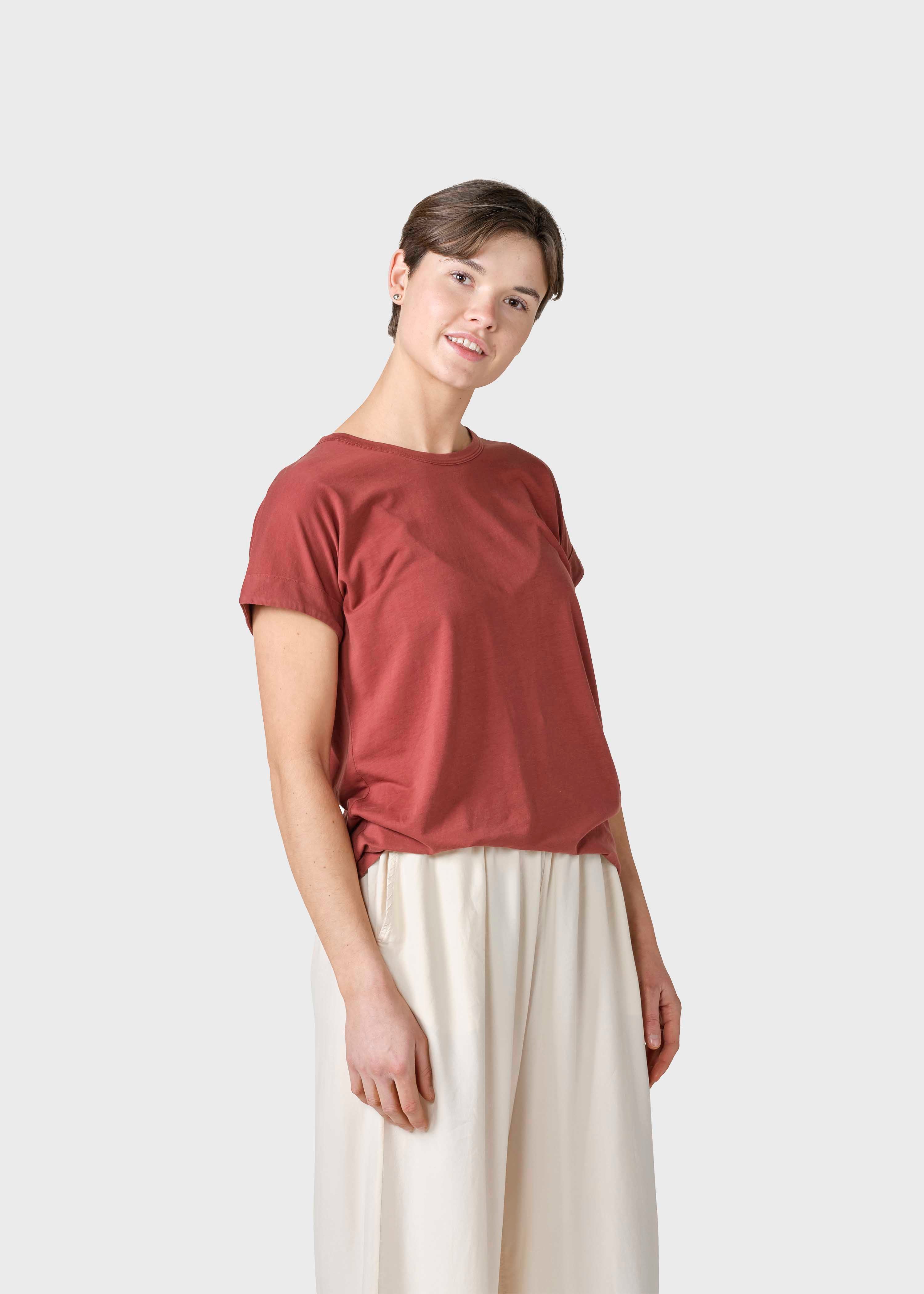 Women's T-shirt Sigrid Terracotta
