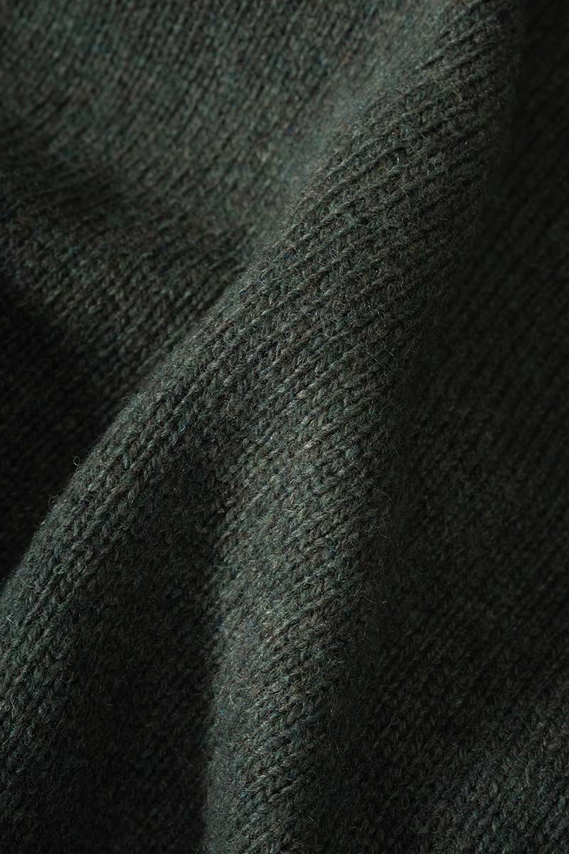 Wolle-Pullover Laura Grün