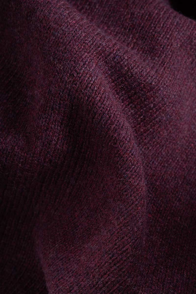 Wolle-Pullover Laura Lila